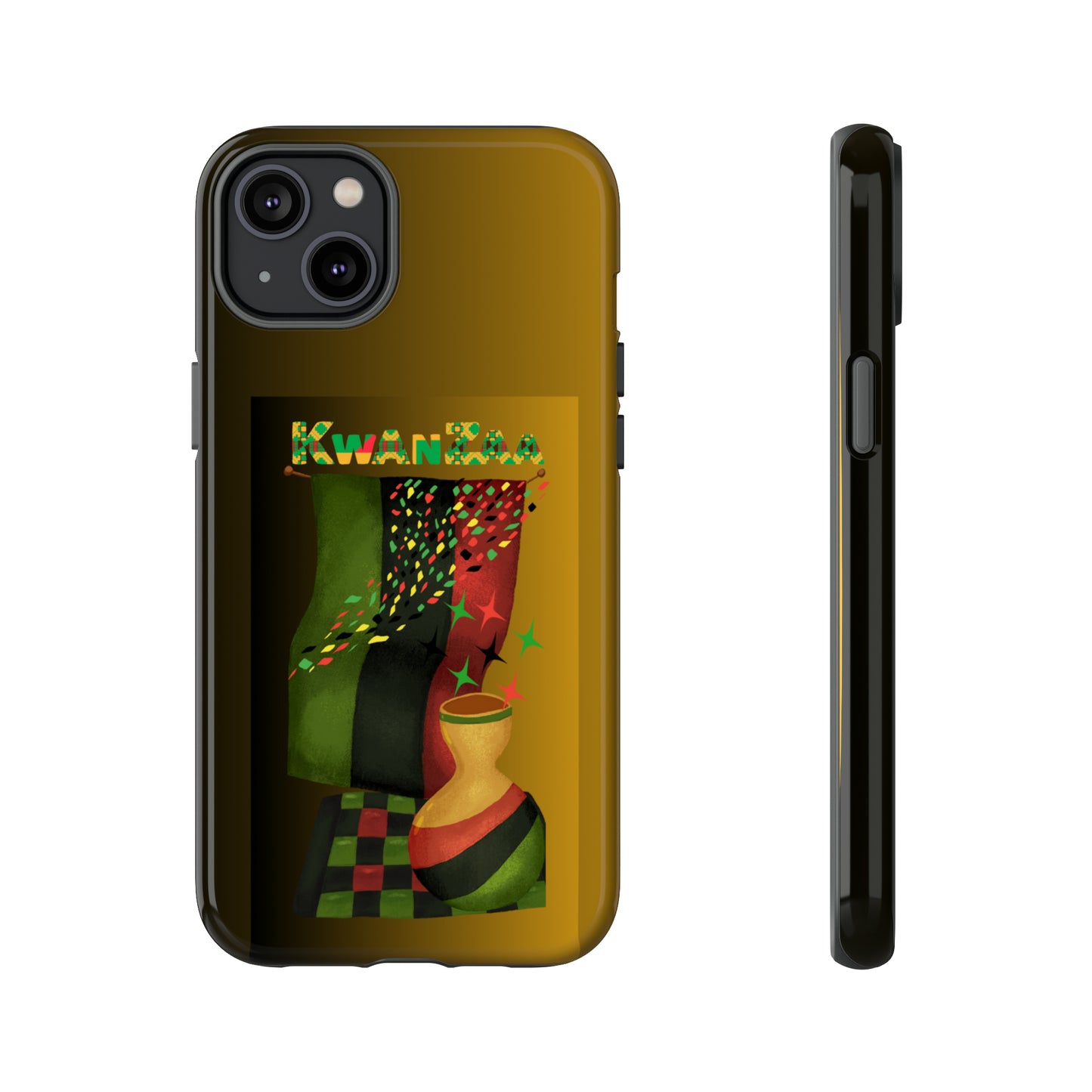 KWANZAA FLAG: 46-Tough Case iPhone series 15 14 13 12 11 X XR XS 8: Google series 7 6 5: Samsung series S23 S22 S21 S20 S10