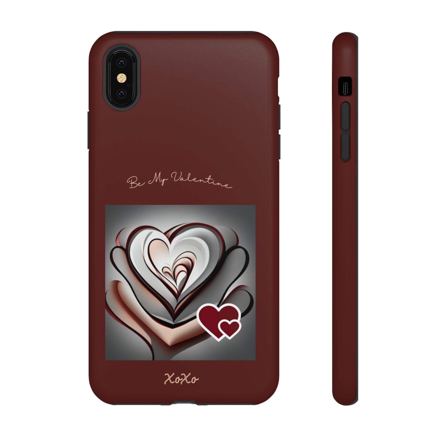 Valentine Triple Heart: 46-Tough Case iPhone series 15 14 13 12 11 X XR XS 8: Google series 7 6 5: Samsung series S23 S22 S21 S20 S10