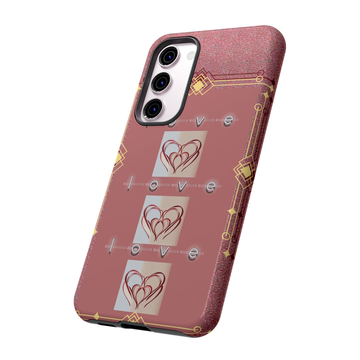 Three Hearts Love: 46-Tough Case iPhone series 15 14 13 12 11 X XR XS 8: Google series 7 6 5: Samsung series S23 S22 S21 S20 S10