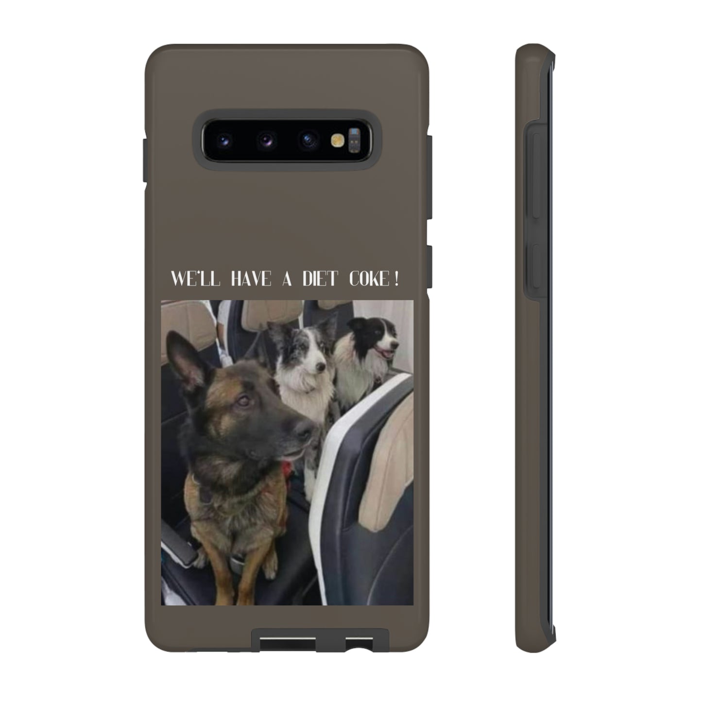 Brown Doggie Airlines: 46-Tough Case iPhone series 15 14 13 12 11 X XR XS 8: Google series 7 6 5: Samsung series S23 S22 S21 S20 S10