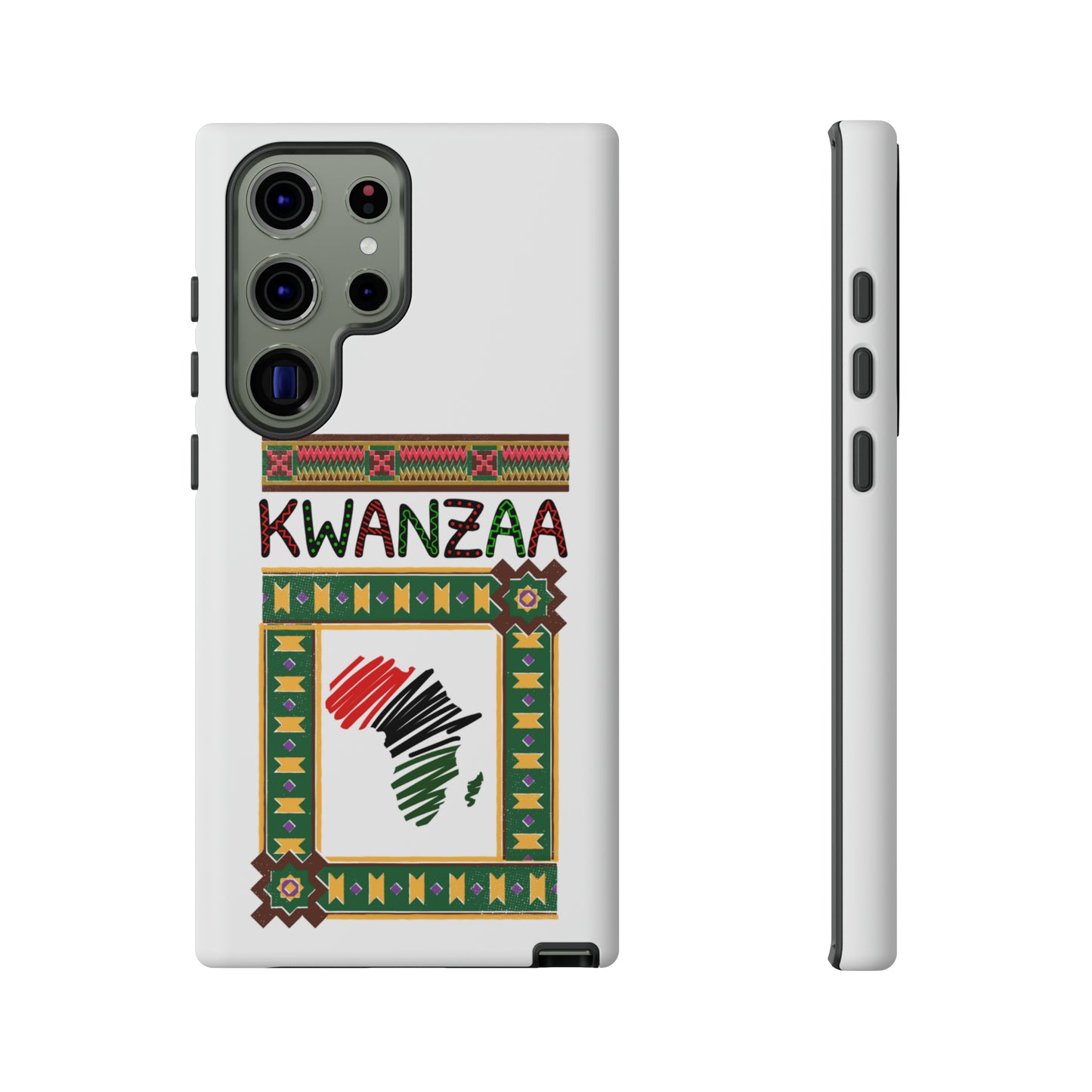 AFRICA KWANZAA: 46-Tough Case iPhone series 15 14 13 12 11 X XR XS 8: Google series 7 6 5: Samsung series S23 S22 S21 S20 S10