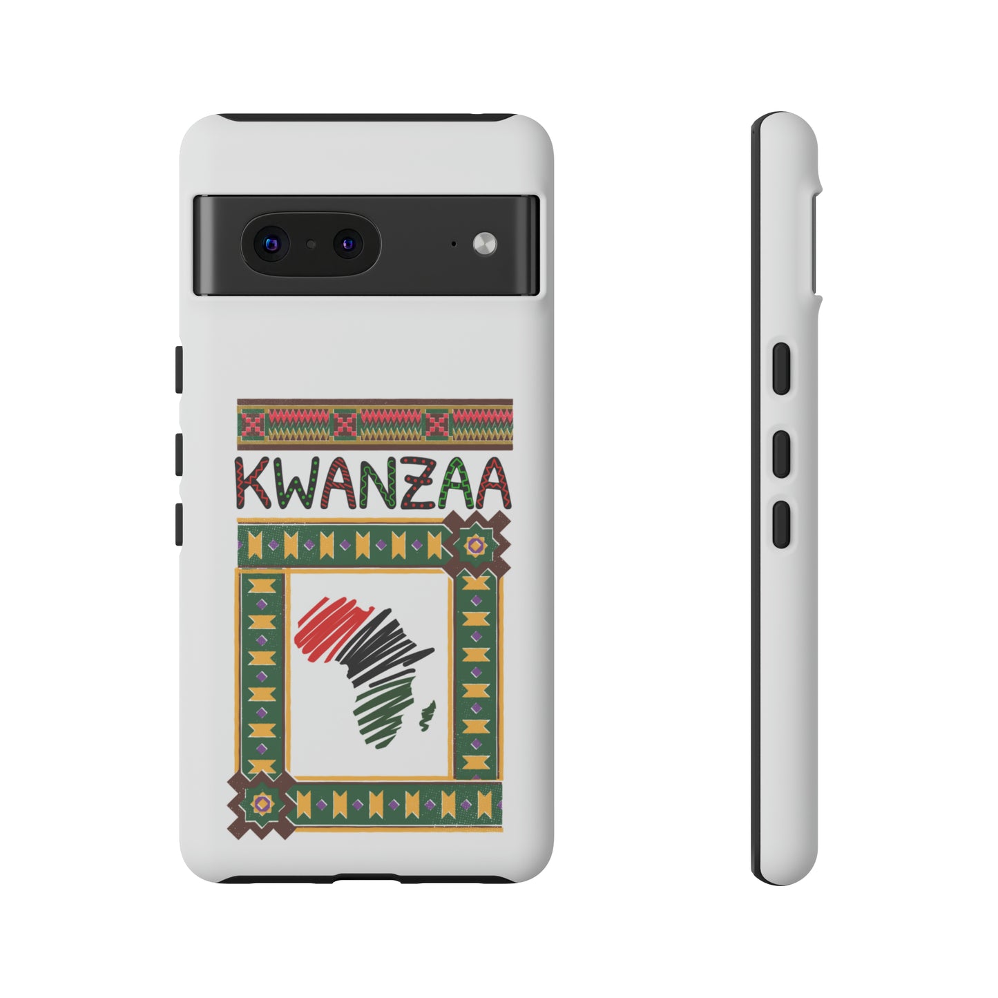 AFRICA KWANZAA: 46-Tough Case iPhone series 15 14 13 12 11 X XR XS 8: Google series 7 6 5: Samsung series S23 S22 S21 S20 S10