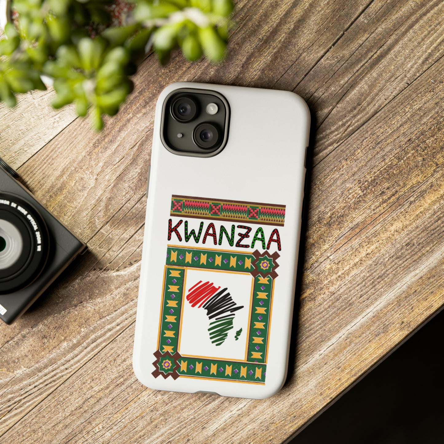 AFRICA KWANZAA: 46-Tough Case iPhone series 15 14 13 12 11 X XR XS 8: Google series 7 6 5: Samsung series S23 S22 S21 S20 S10