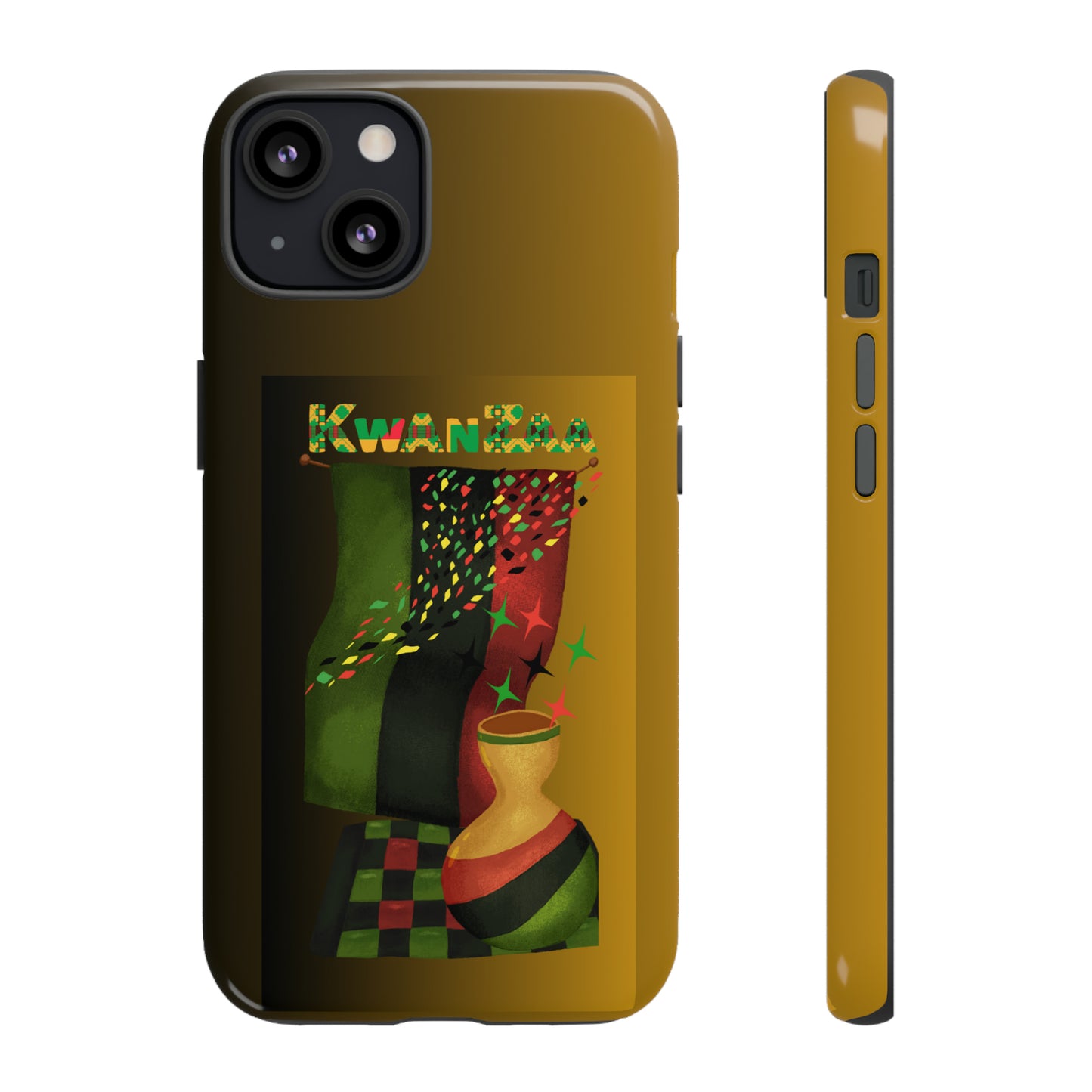 KWANZAA FLAG: 46-Tough Case iPhone series 15 14 13 12 11 X XR XS 8: Google series 7 6 5: Samsung series S23 S22 S21 S20 S10