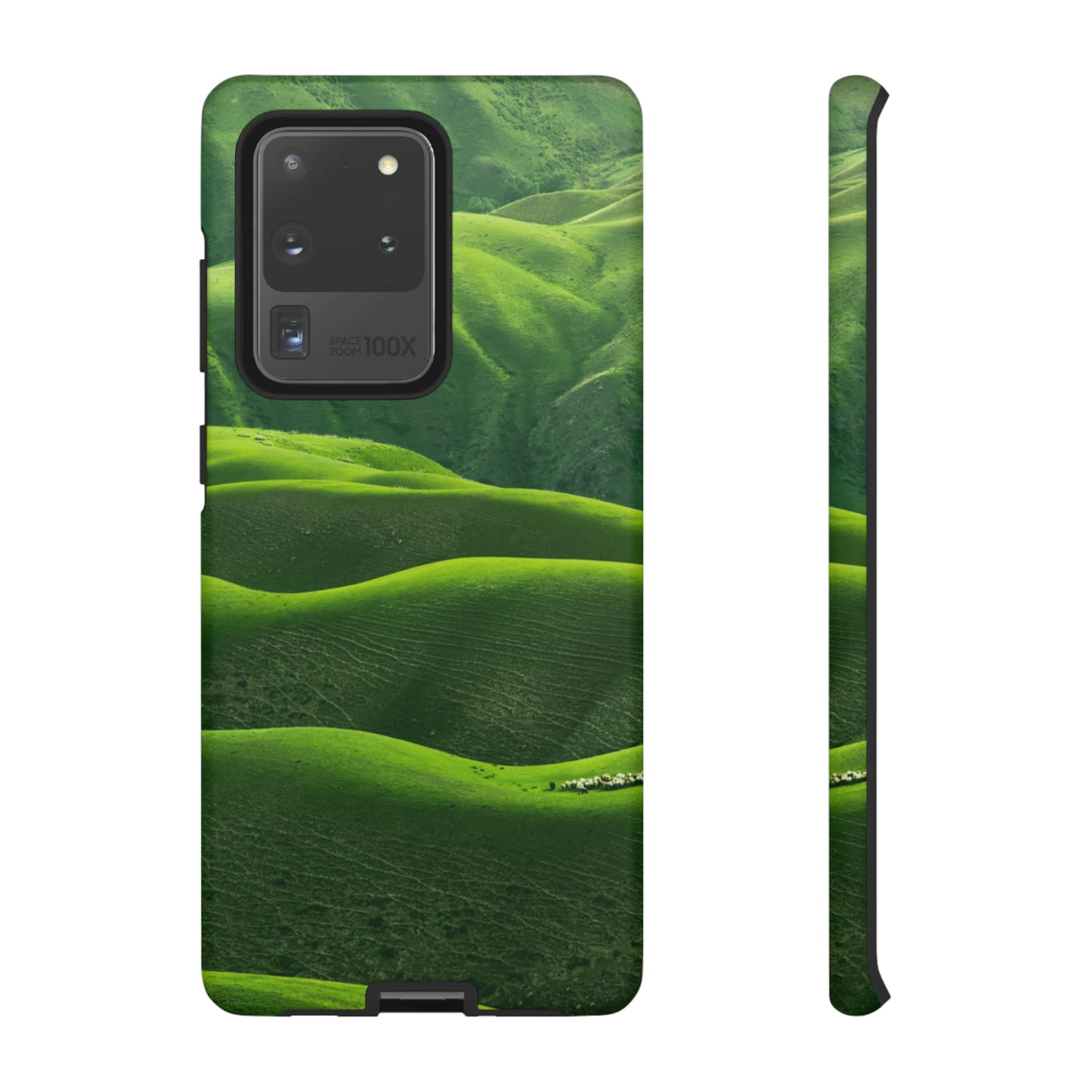 Forest Green Rolling Hills #8: 46-Tough Case iPhone series 15 14 13 12 11 X XR XS 8: Google series 7 6 5: Samsung series S23 S22 S21 S20 S10