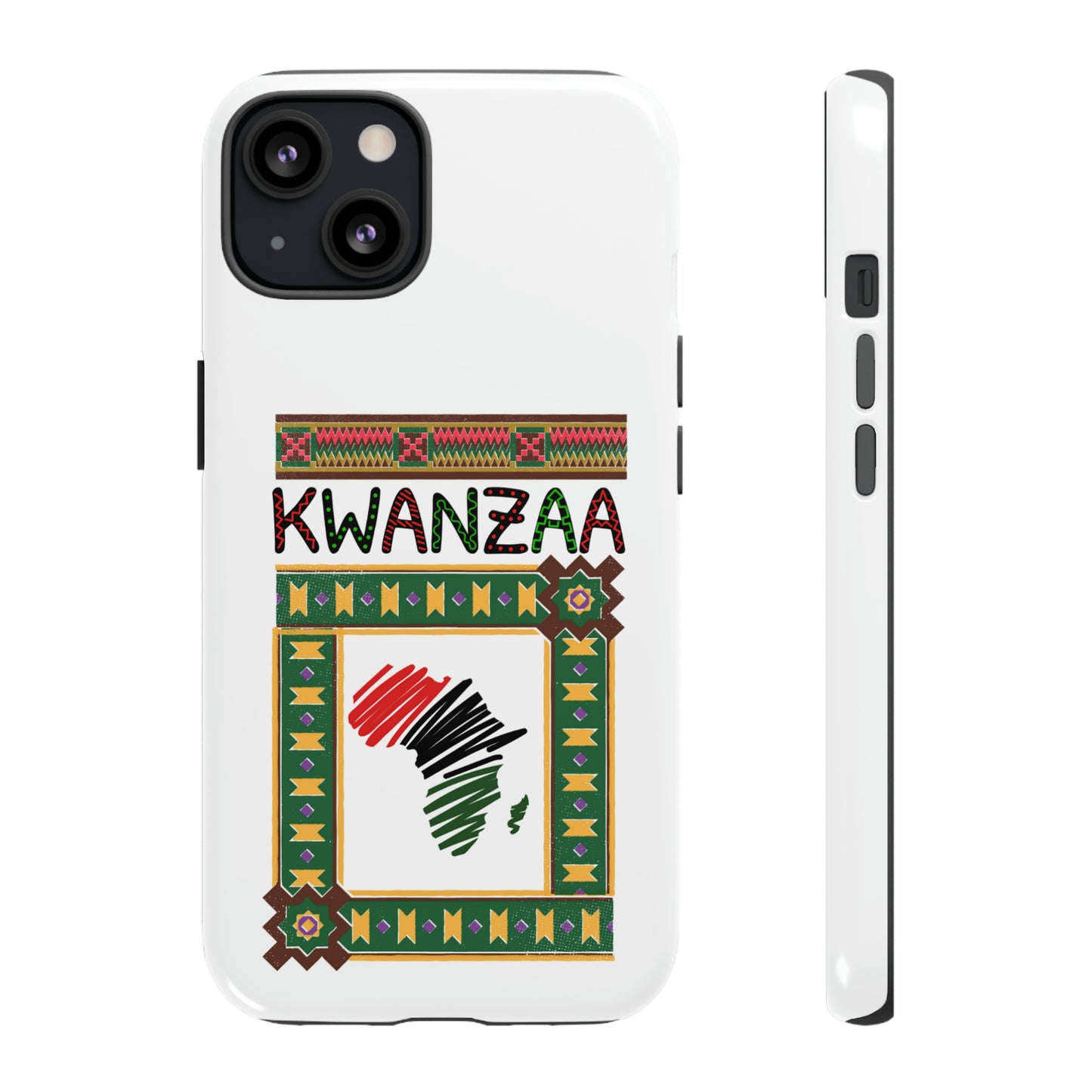 AFRICA KWANZAA: 46-Tough Case iPhone series 15 14 13 12 11 X XR XS 8: Google series 7 6 5: Samsung series S23 S22 S21 S20 S10