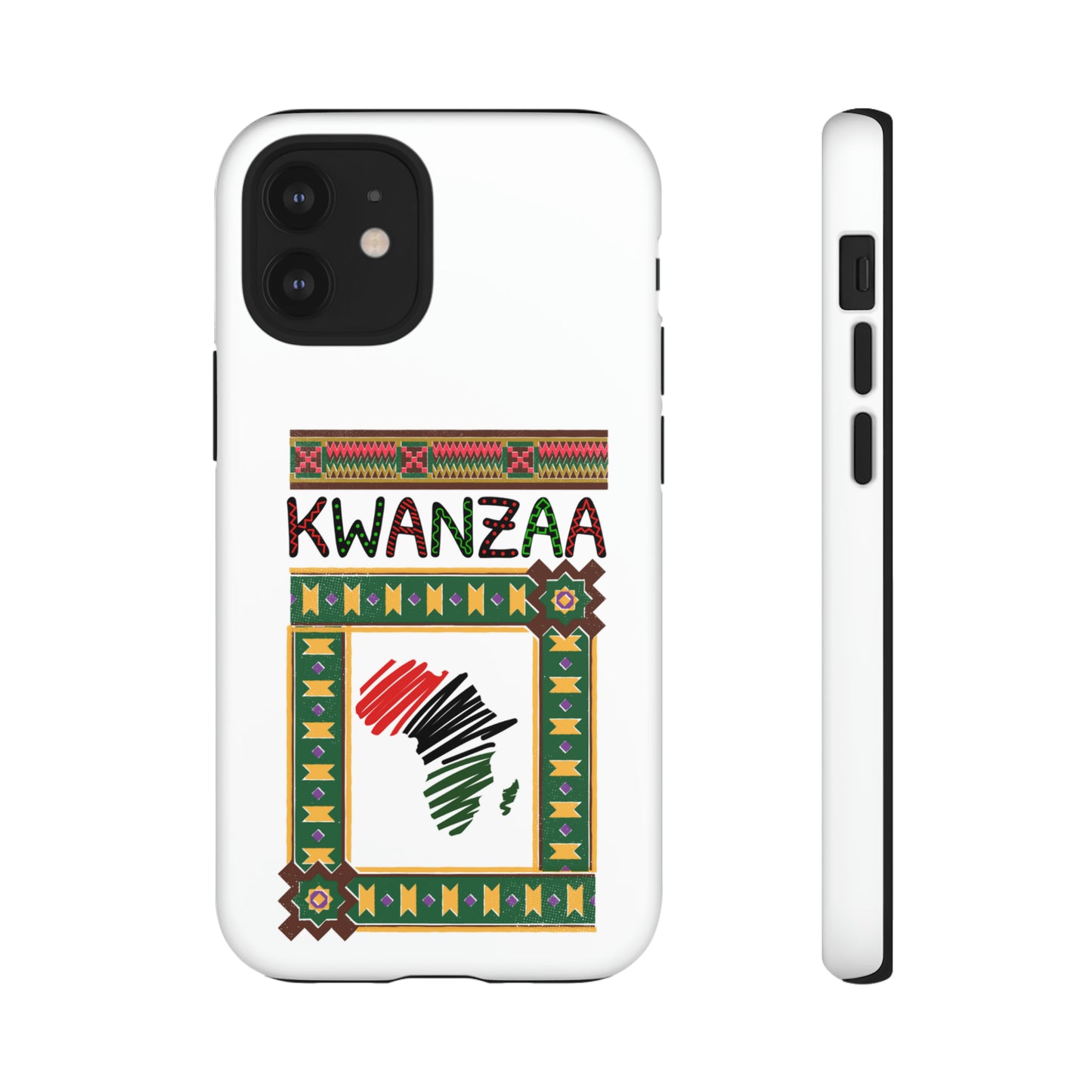 AFRICA KWANZAA: 46-Tough Case iPhone series 15 14 13 12 11 X XR XS 8: Google series 7 6 5: Samsung series S23 S22 S21 S20 S10