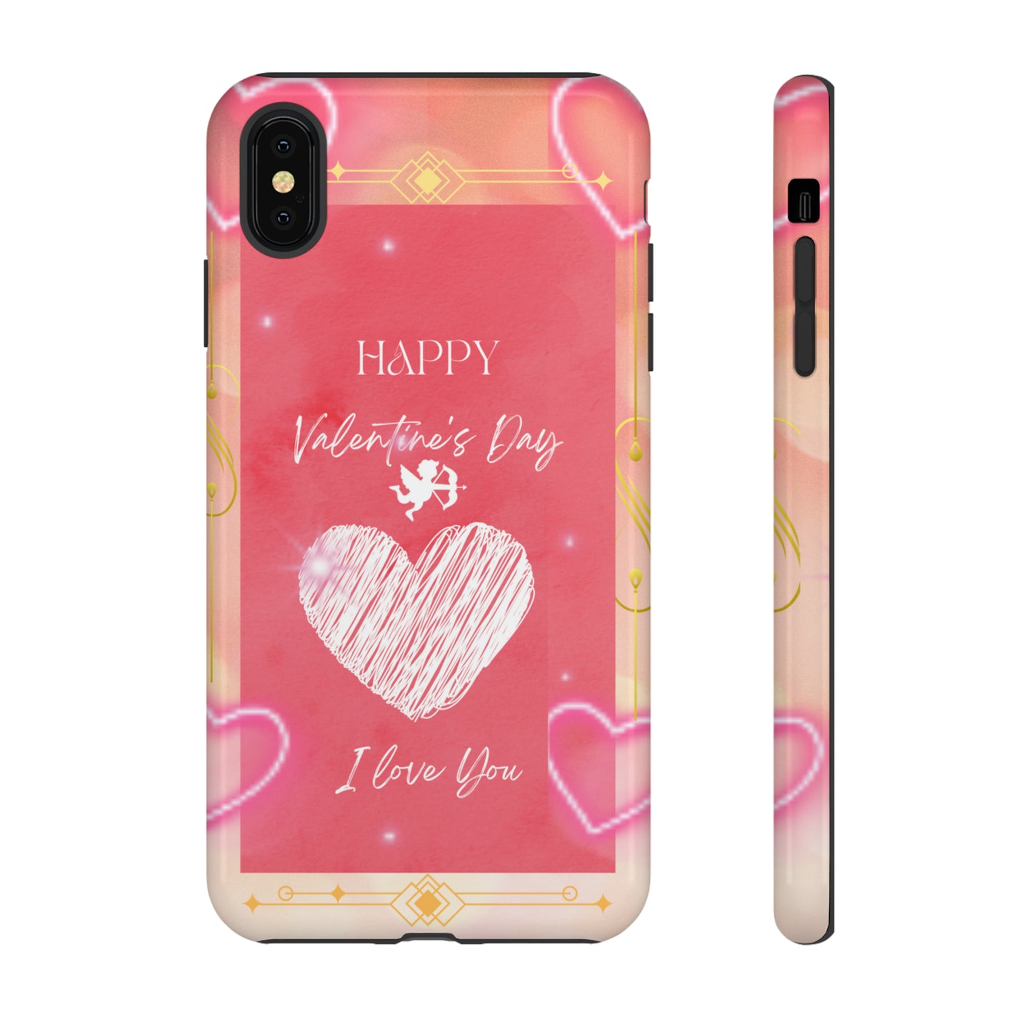 Peach Heart : 46-Tough Case iPhone series 15 14 13 12 11 X XR XS 8: Google series 7 6 5: Samsung series S23 S22 S21 S20 S10