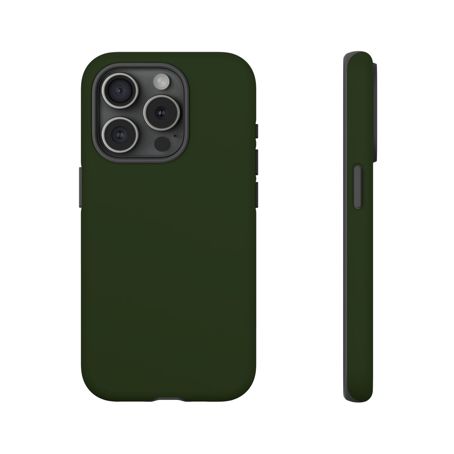 Outdoor Queen Forest Green 1 - #202d10: 46-Tough Case iPhone series 15 14 13 12 11 X XR XS 8: Google series 7 6 5: Samsung series S23 S22 S21 S20 S10