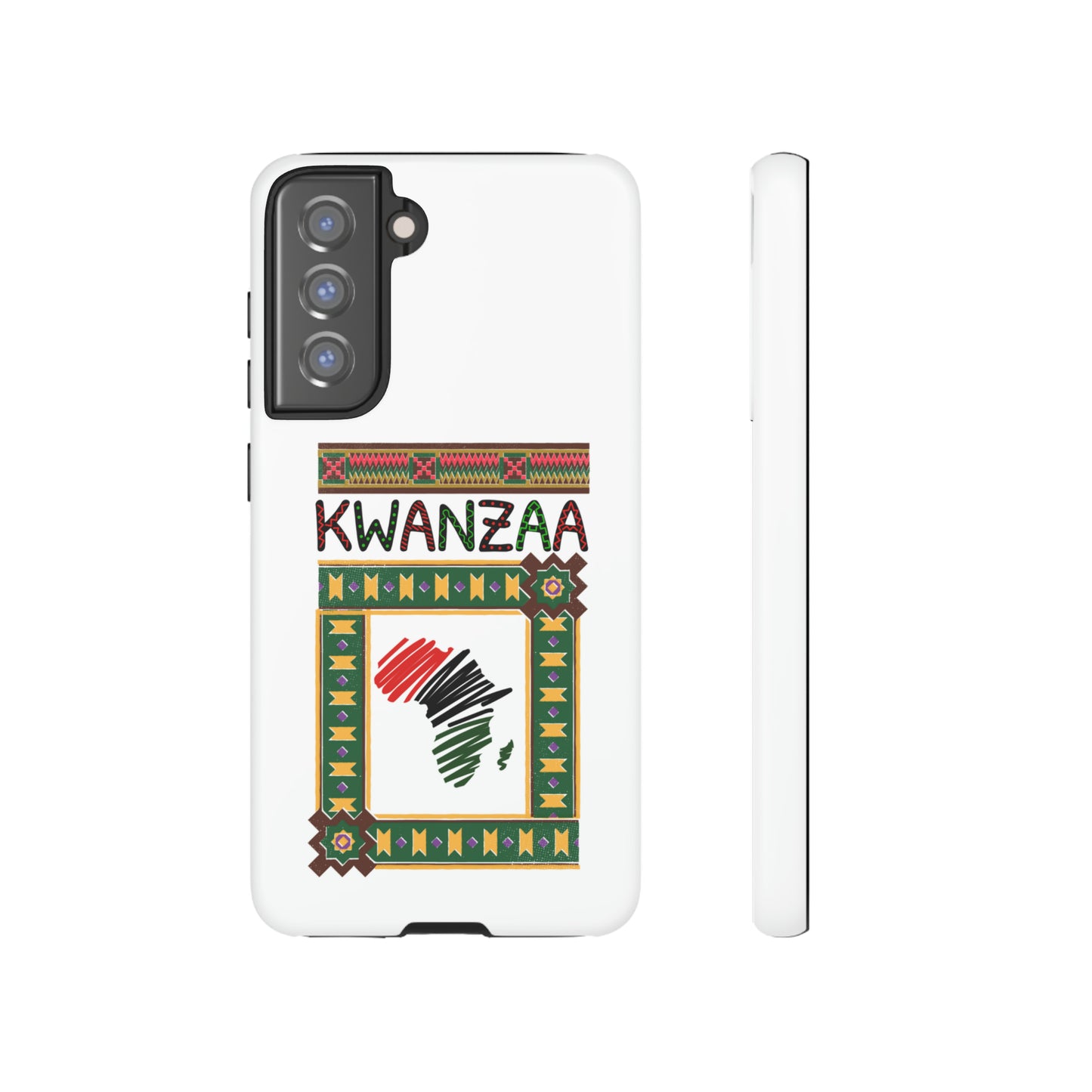 AFRICA KWANZAA: 46-Tough Case iPhone series 15 14 13 12 11 X XR XS 8: Google series 7 6 5: Samsung series S23 S22 S21 S20 S10