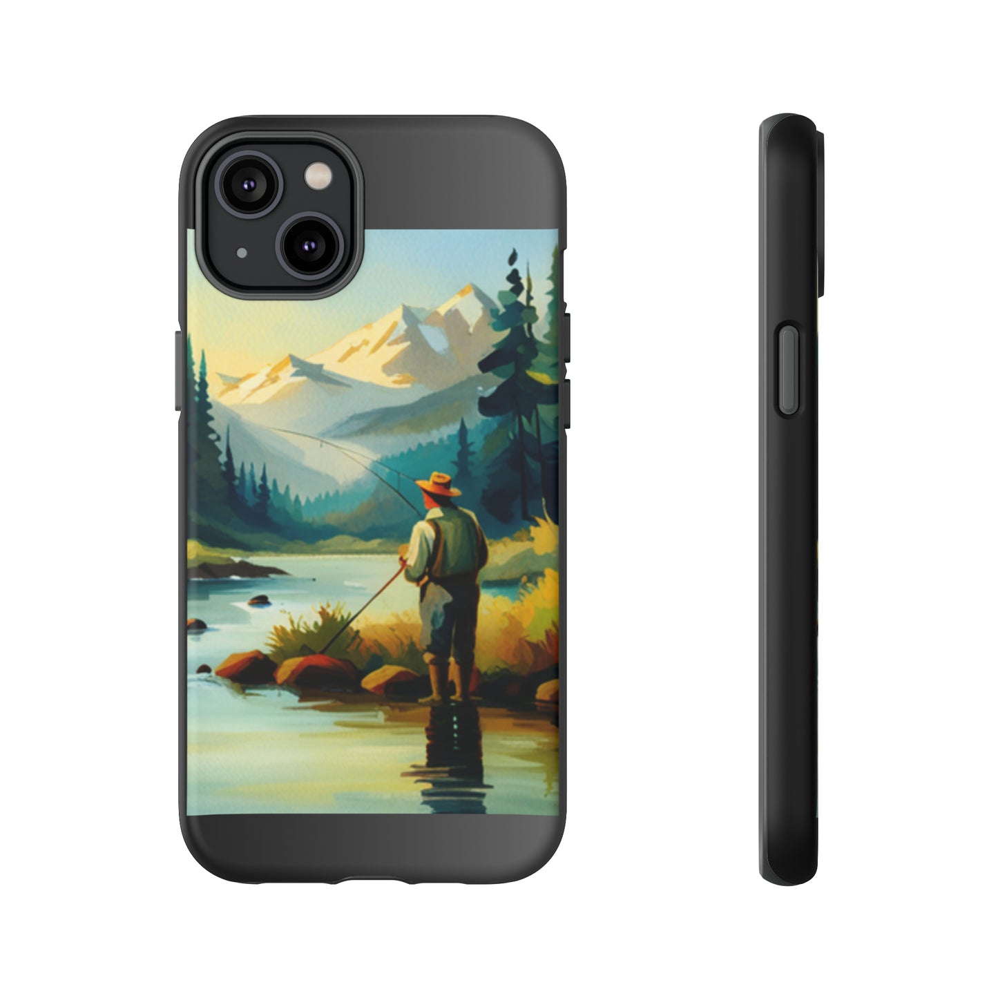 Lakeview Fisherman: 46-Tough Case iPhone series 15 14 13 12 11 X XR XS 8: Google series 7 6 5: Samsung series S23 S22 S21 S20 S10