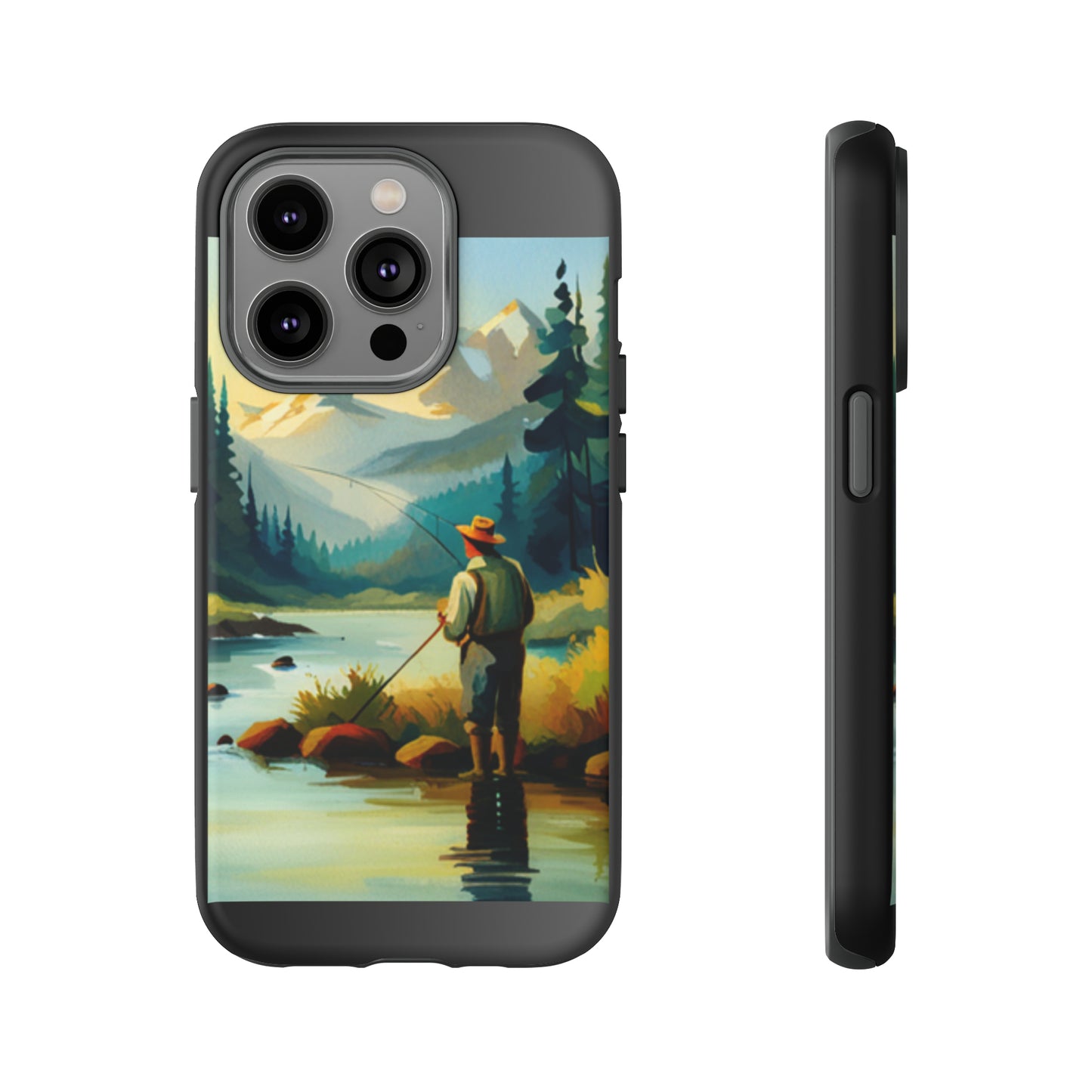 Lakeview Fisherman: 46-Tough Case iPhone series 15 14 13 12 11 X XR XS 8: Google series 7 6 5: Samsung series S23 S22 S21 S20 S10