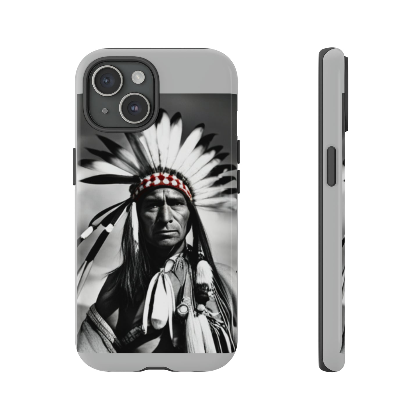 Warrior Pride with Grey Background: 46-Tough Case iPhone series 15 14 13 12 11 X XR XS 8: Google series 7 6 5: Samsung series S23 S22 S21 S20 S10