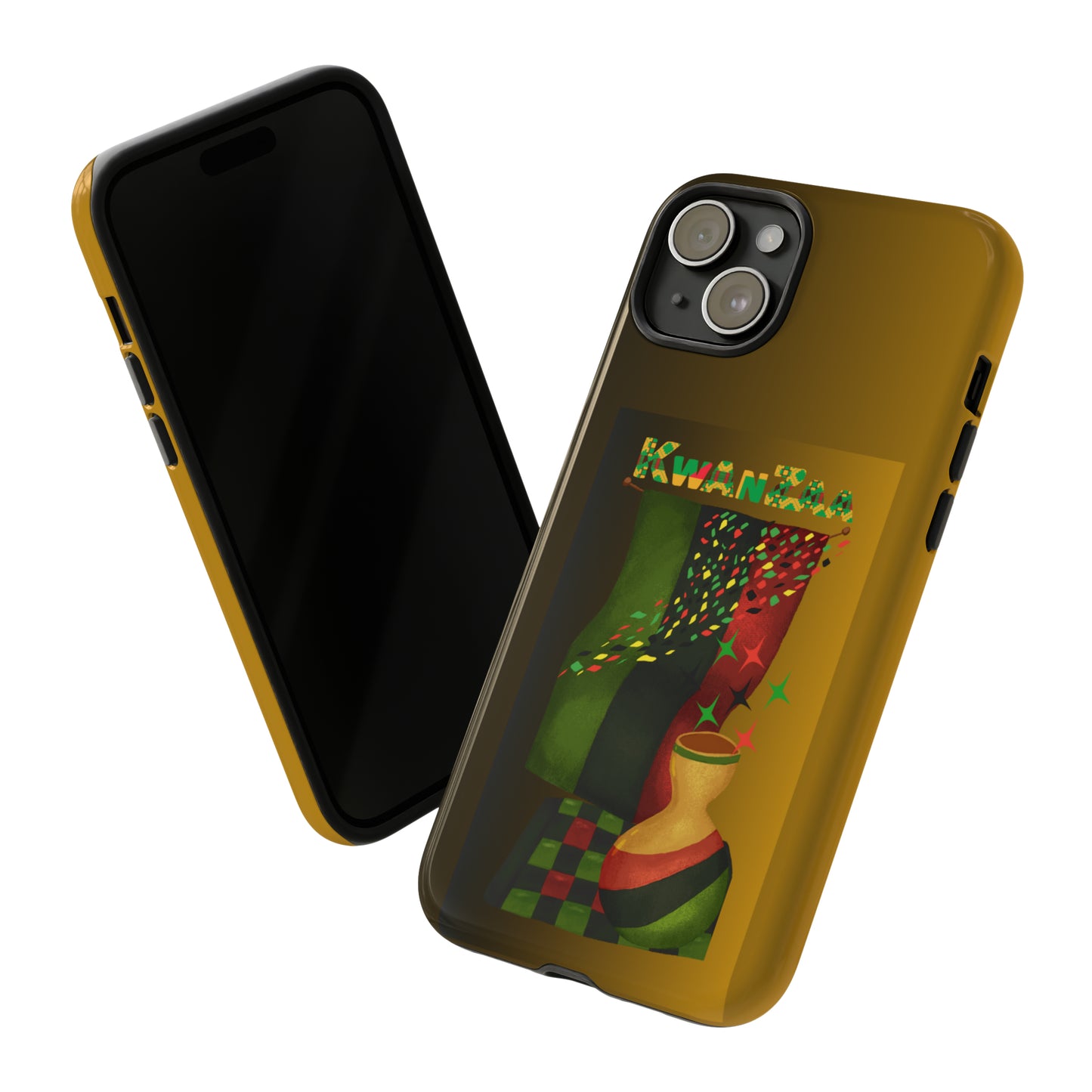 KWANZAA FLAG: 46-Tough Case iPhone series 15 14 13 12 11 X XR XS 8: Google series 7 6 5: Samsung series S23 S22 S21 S20 S10