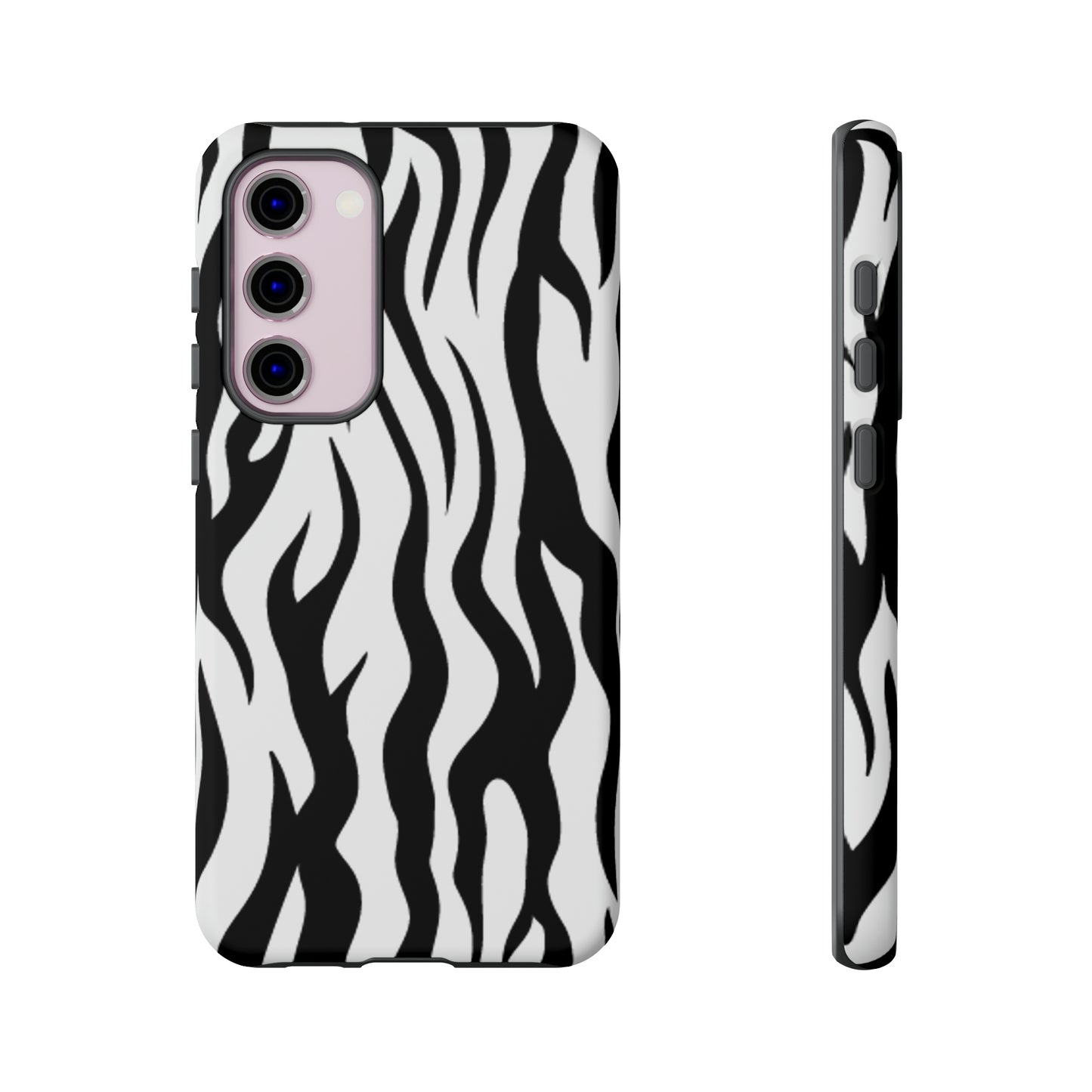 Black and White Camouflaged: 46-Tough Case iPhone series 15 14 13 12 11 X XR XS 8: Google series 7 6 5: Samsung series S23 S22 S21 S20 S10