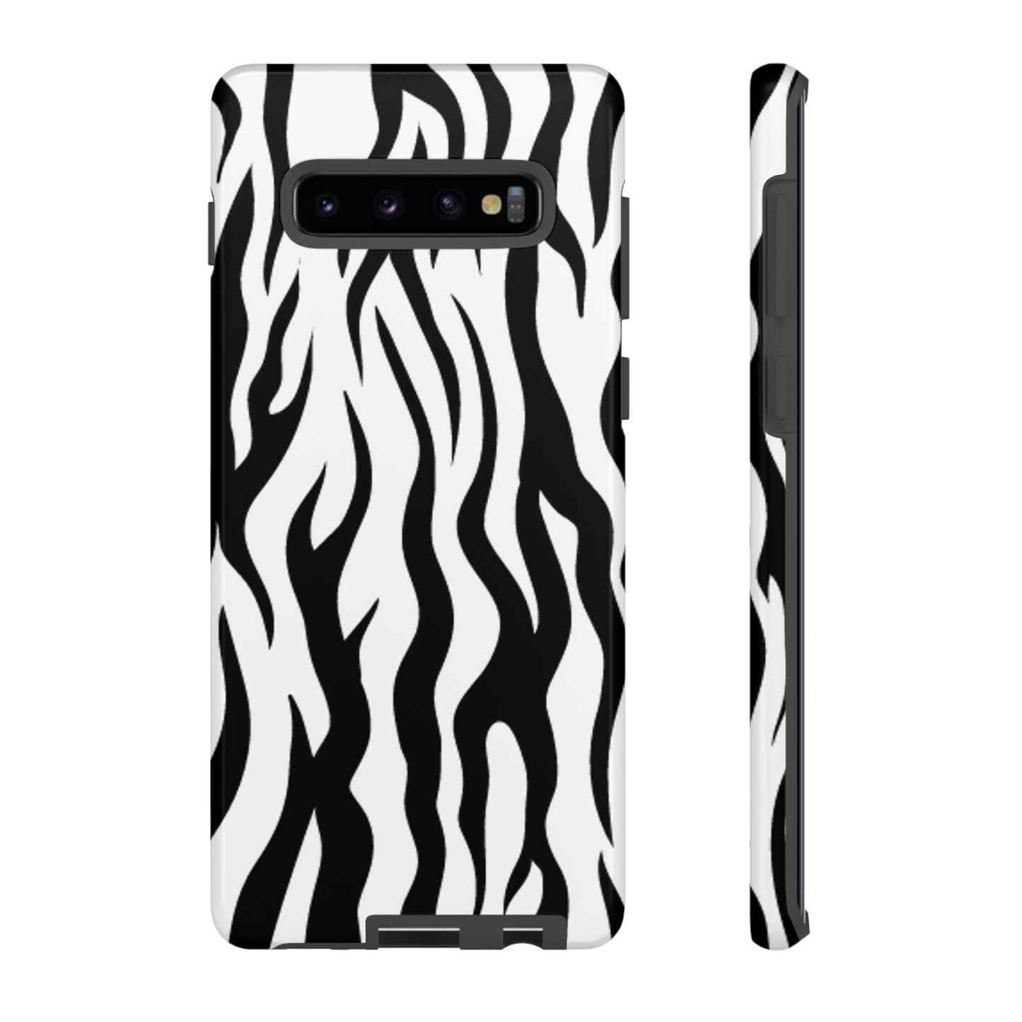 Black and White Camouflaged: 46-Tough Case iPhone series 15 14 13 12 11 X XR XS 8: Google series 7 6 5: Samsung series S23 S22 S21 S20 S10