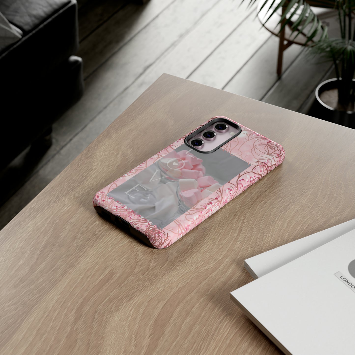 Pink Candy Love: 46-Tough Case iPhone series 15 14 13 12 11 X XR XS 8: Google series 7 6 5: Samsung series S23 S22 S21 S20 S10