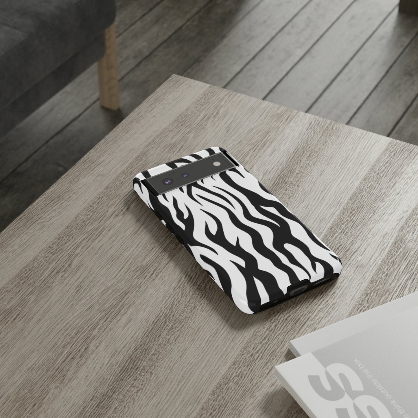 Black and White Camouflaged: 46-Tough Case iPhone series 15 14 13 12 11 X XR XS 8: Google series 7 6 5: Samsung series S23 S22 S21 S20 S10