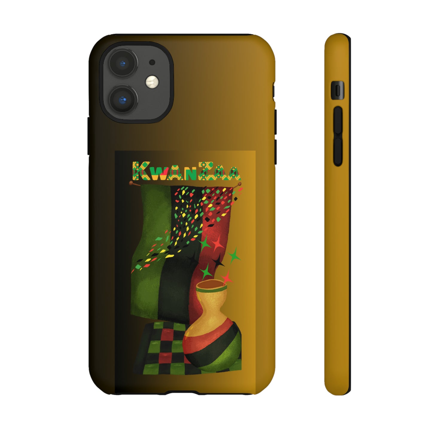 KWANZAA FLAG: 46-Tough Case iPhone series 15 14 13 12 11 X XR XS 8: Google series 7 6 5: Samsung series S23 S22 S21 S20 S10