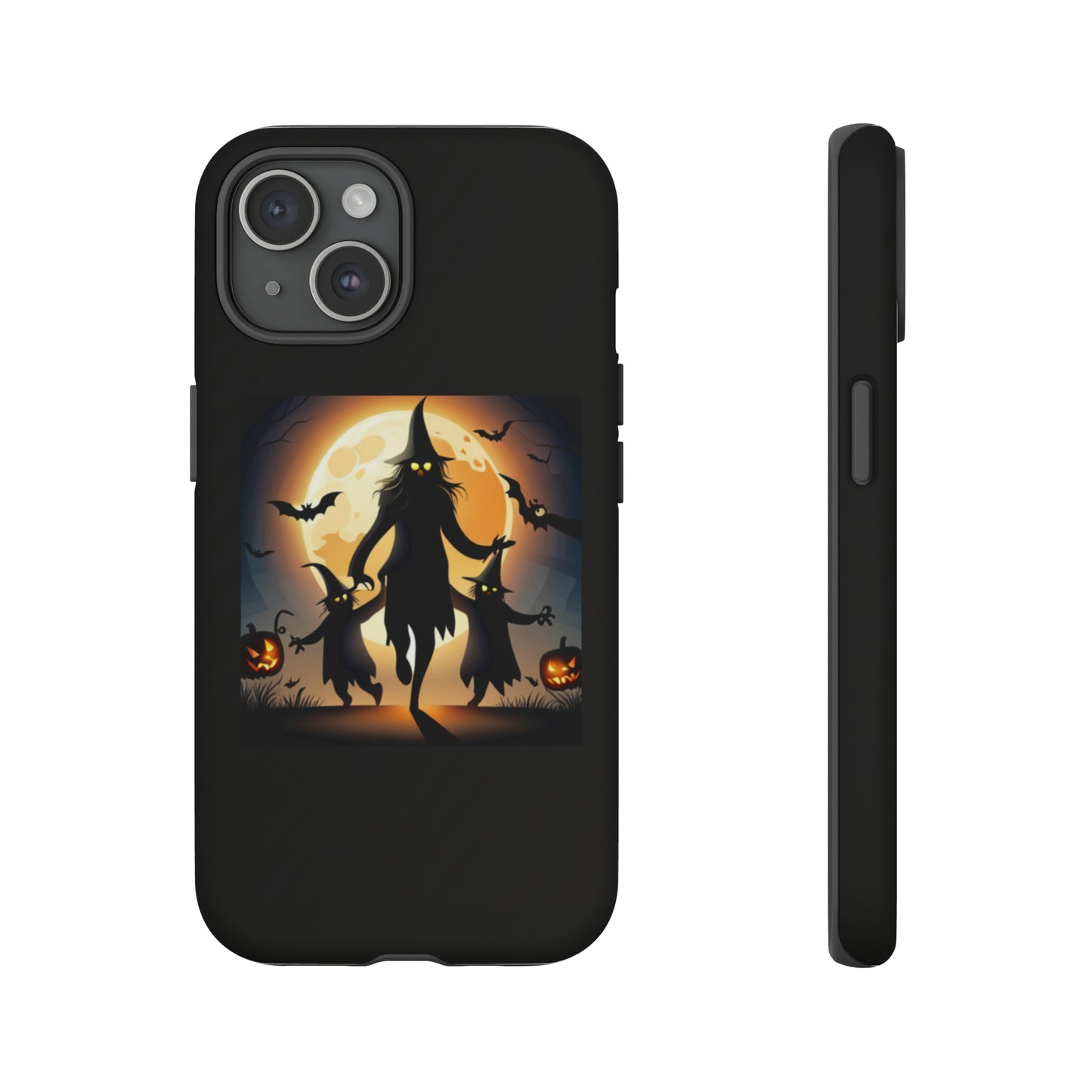 Witchy Witch with Black background:  46-Tough Case iPhone series 15 14 13 12 11 X XR XS 8: Google series 7 6 5: Samsung series S23 S22 S21 S20 S10