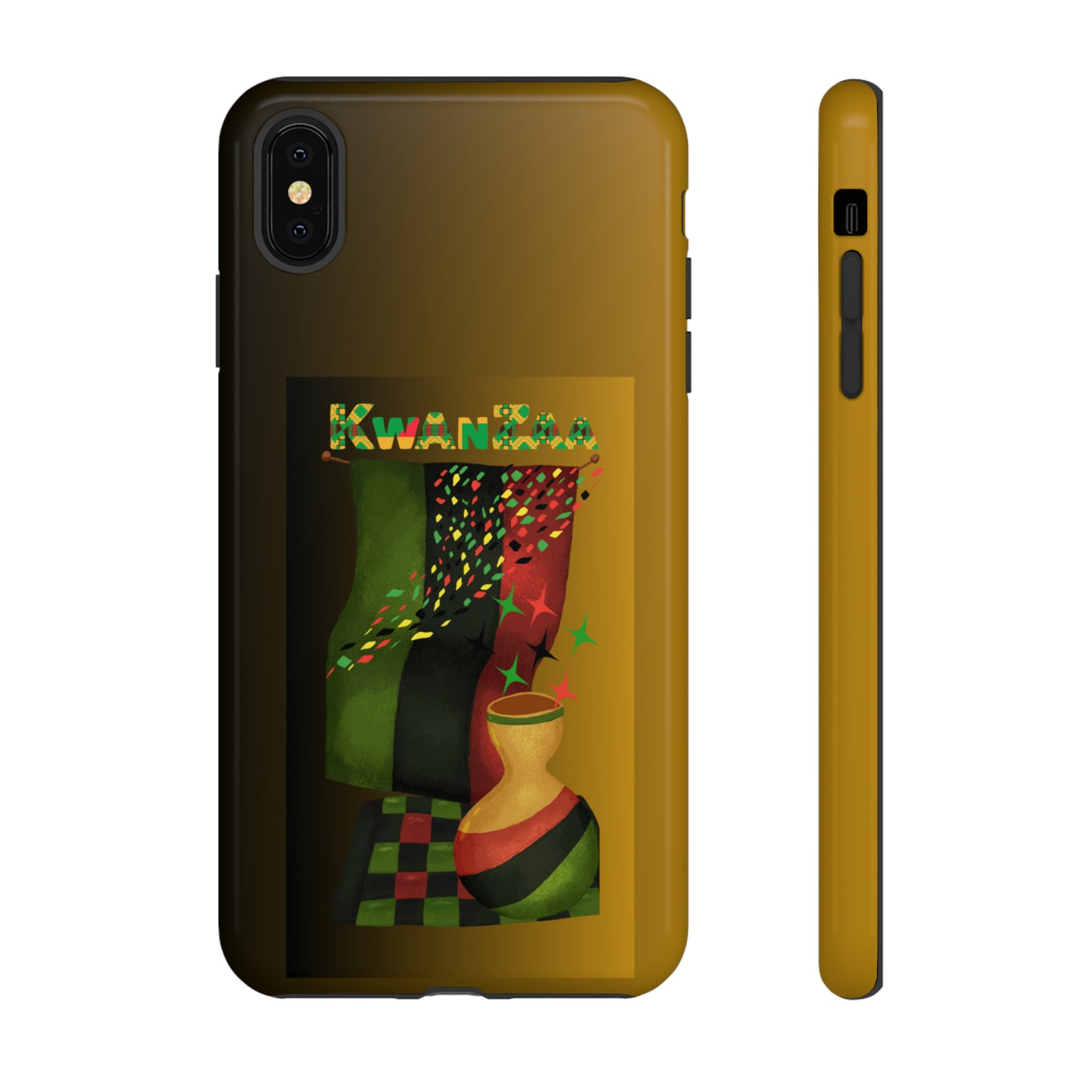 KWANZAA FLAG: 46-Tough Case iPhone series 15 14 13 12 11 X XR XS 8: Google series 7 6 5: Samsung series S23 S22 S21 S20 S10