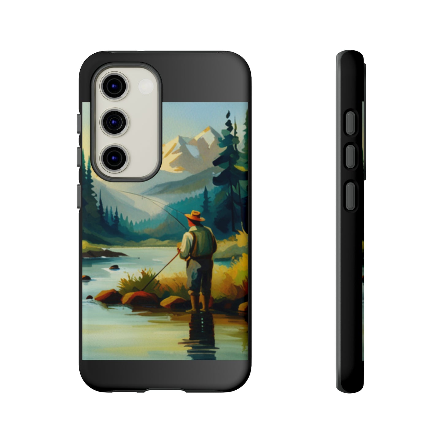 Lakeview Fisherman: 46-Tough Case iPhone series 15 14 13 12 11 X XR XS 8: Google series 7 6 5: Samsung series S23 S22 S21 S20 S10