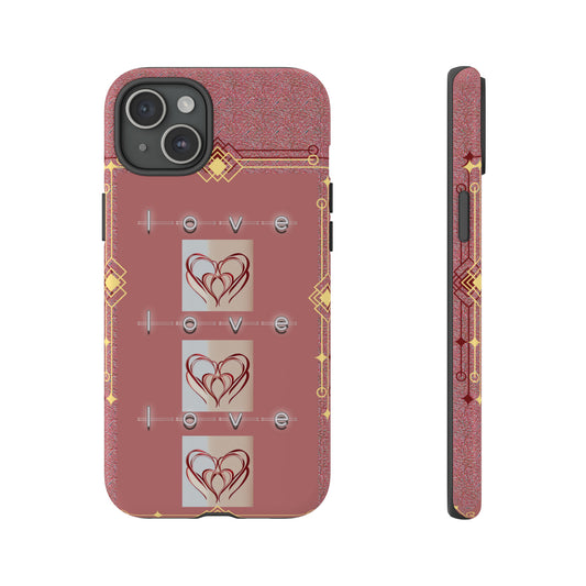 Three Hearts Love: 46-Tough Case iPhone series 15 14 13 12 11 X XR XS 8: Google series 7 6 5: Samsung series S23 S22 S21 S20 S10