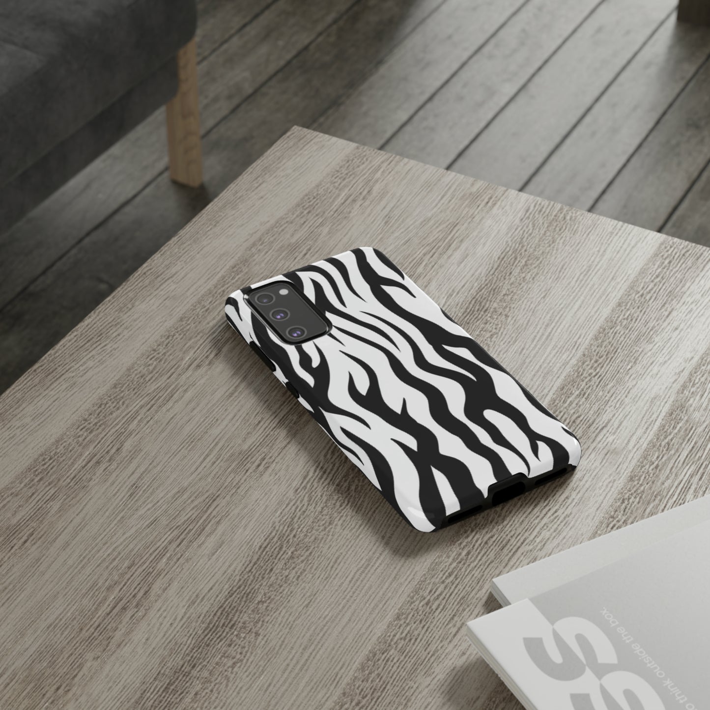 Black and White Camouflaged: 46-Tough Case iPhone series 15 14 13 12 11 X XR XS 8: Google series 7 6 5: Samsung series S23 S22 S21 S20 S10