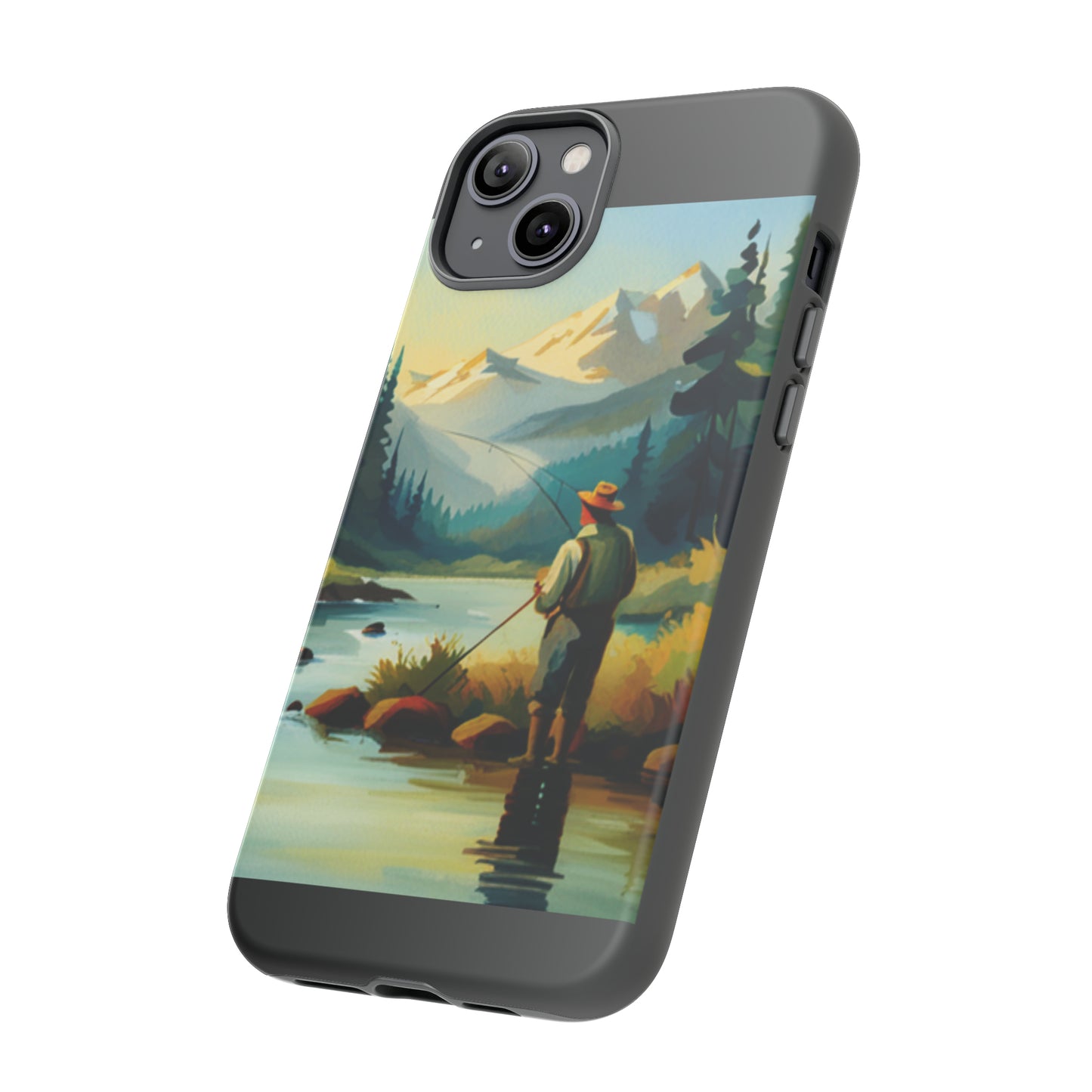 Lakeview Fisherman: 46-Tough Case iPhone series 15 14 13 12 11 X XR XS 8: Google series 7 6 5: Samsung series S23 S22 S21 S20 S10