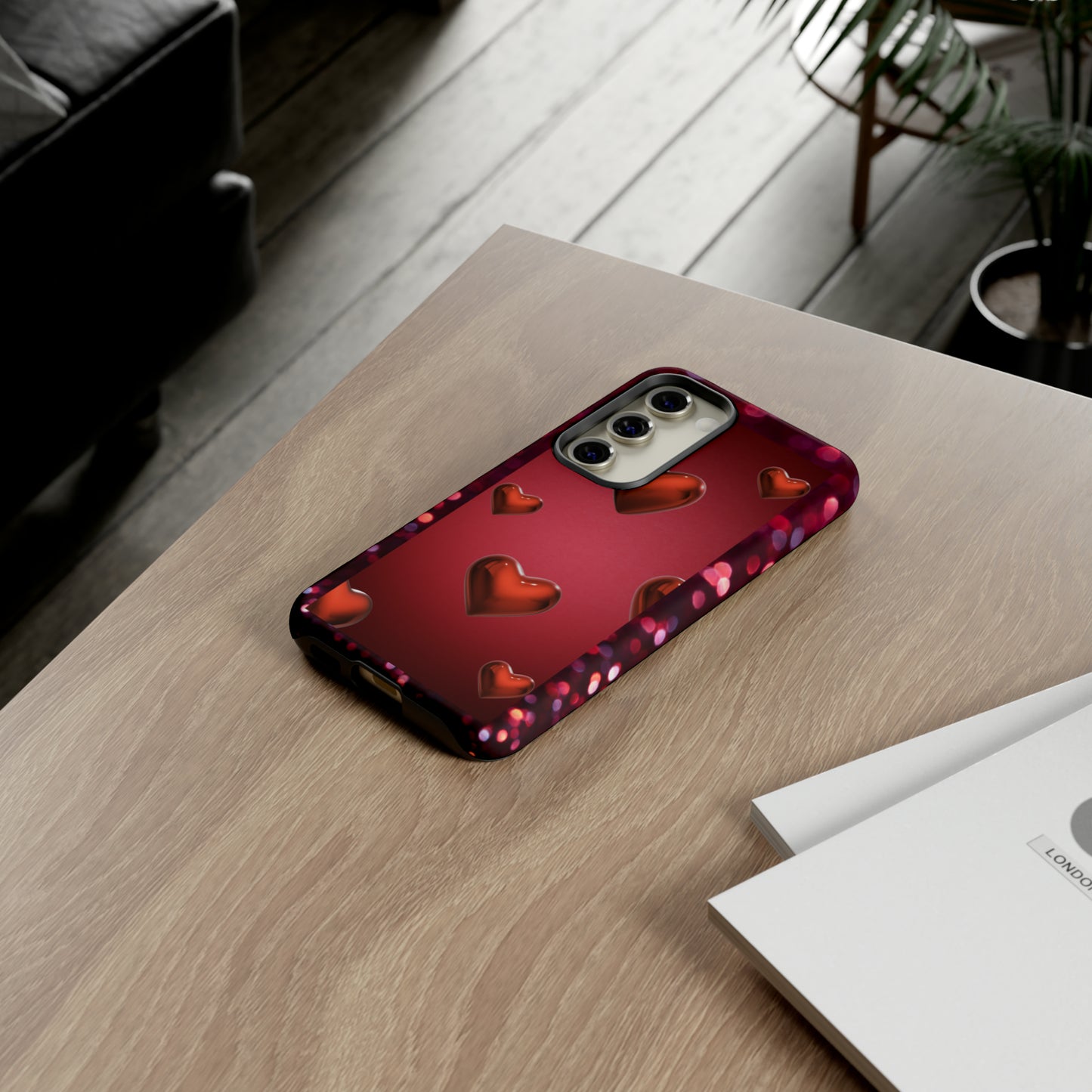 Real Red Valentine: 46-Tough Case iPhone series 15 14 13 12 11 X XR XS 8: Google series 7 6 5: Samsung series S23 S22 S21 S20 S10