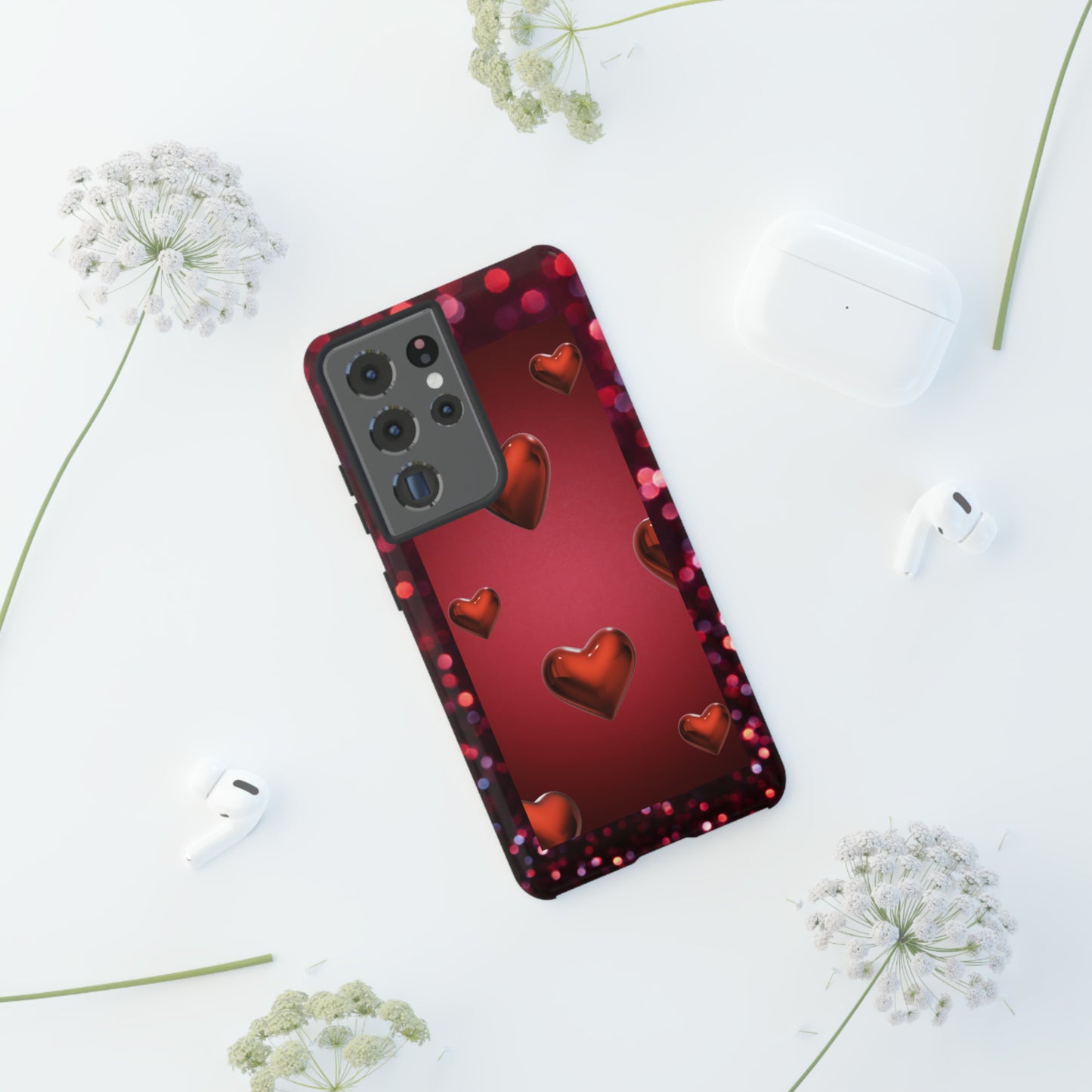 Real Red Valentine: 46-Tough Case iPhone series 15 14 13 12 11 X XR XS 8: Google series 7 6 5: Samsung series S23 S22 S21 S20 S10