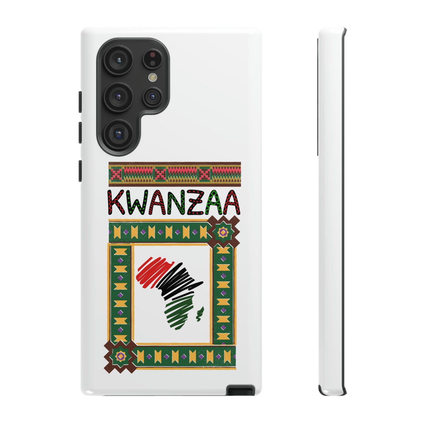 AFRICA KWANZAA: 46-Tough Case iPhone series 15 14 13 12 11 X XR XS 8: Google series 7 6 5: Samsung series S23 S22 S21 S20 S10