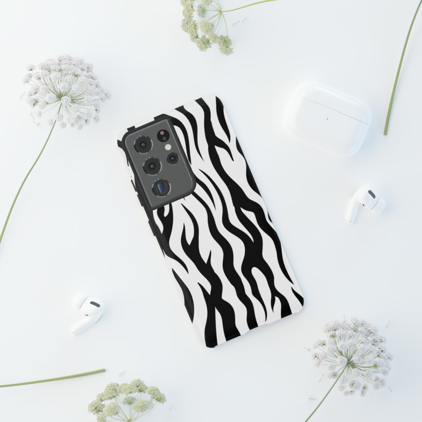 Black and White Camouflaged: 46-Tough Case iPhone series 15 14 13 12 11 X XR XS 8: Google series 7 6 5: Samsung series S23 S22 S21 S20 S10