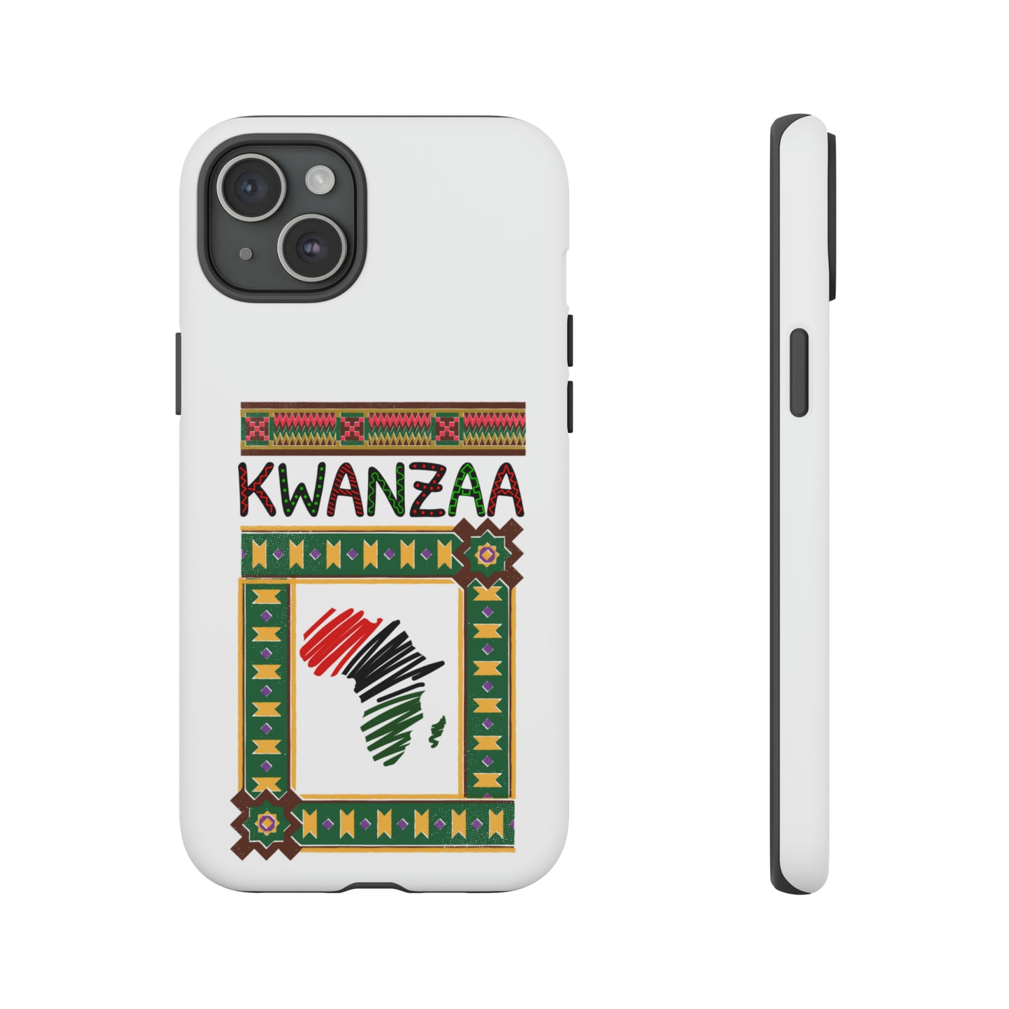 AFRICA KWANZAA: 46-Tough Case iPhone series 15 14 13 12 11 X XR XS 8: Google series 7 6 5: Samsung series S23 S22 S21 S20 S10