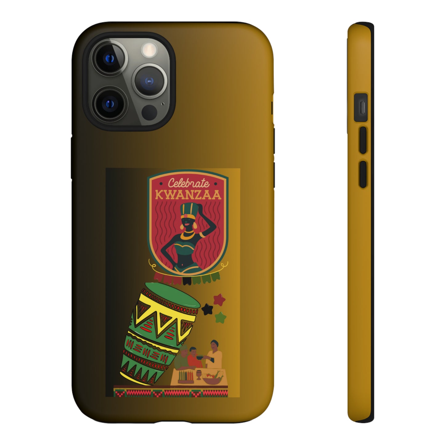 CELEBRATE KWANZAA: 46-Tough Case iPhone series 15 14 13 12 11 X XR XS 8: Google series 7 6 5: Samsung series S23 S22 S21 S20 S10