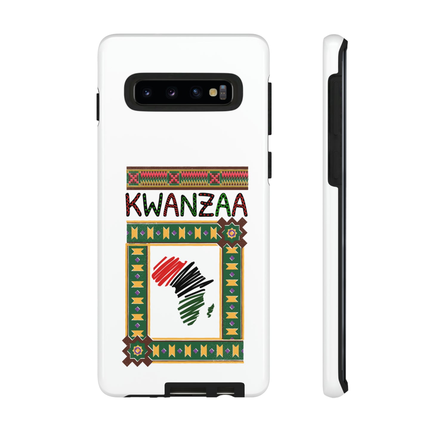 AFRICA KWANZAA: 46-Tough Case iPhone series 15 14 13 12 11 X XR XS 8: Google series 7 6 5: Samsung series S23 S22 S21 S20 S10