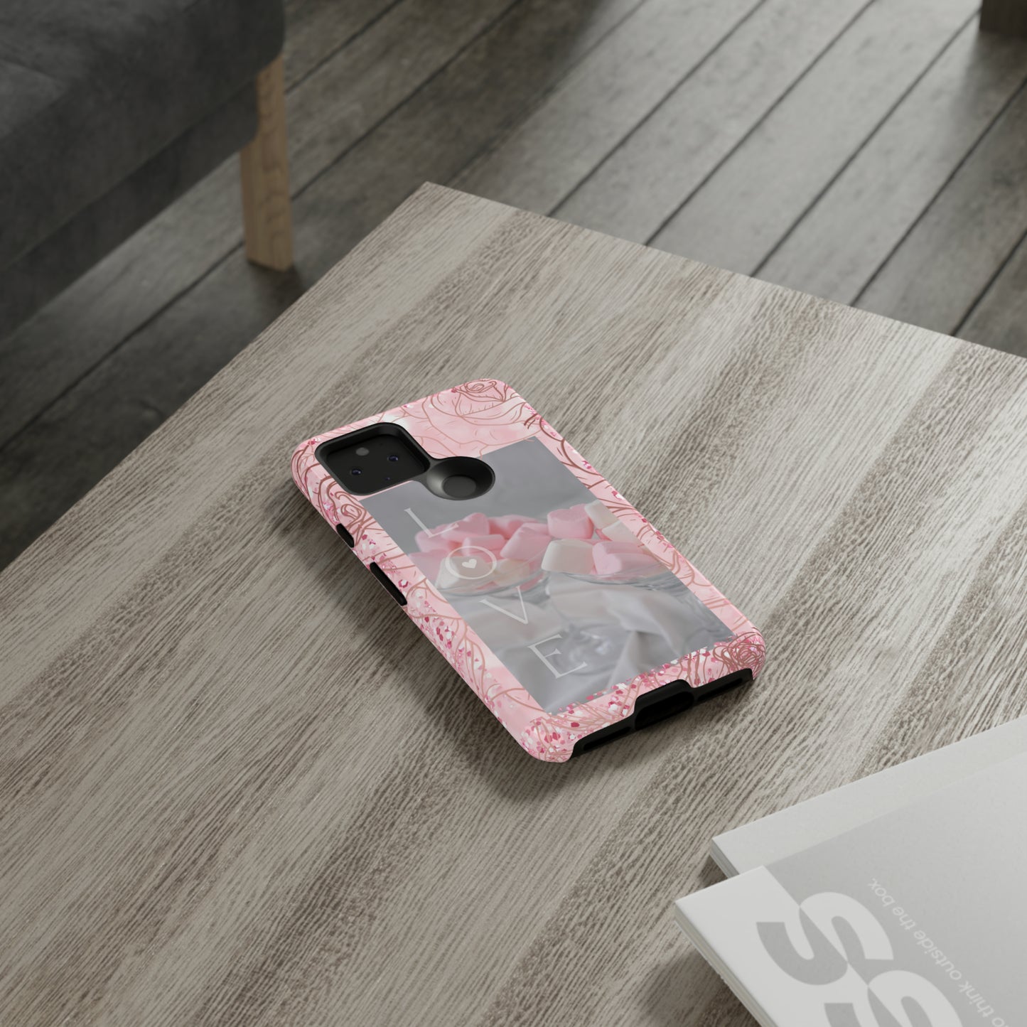 Pink Candy Love: 46-Tough Case iPhone series 15 14 13 12 11 X XR XS 8: Google series 7 6 5: Samsung series S23 S22 S21 S20 S10