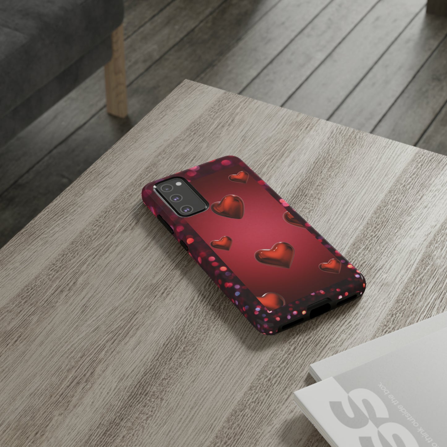 Real Red Valentine: 46-Tough Case iPhone series 15 14 13 12 11 X XR XS 8: Google series 7 6 5: Samsung series S23 S22 S21 S20 S10