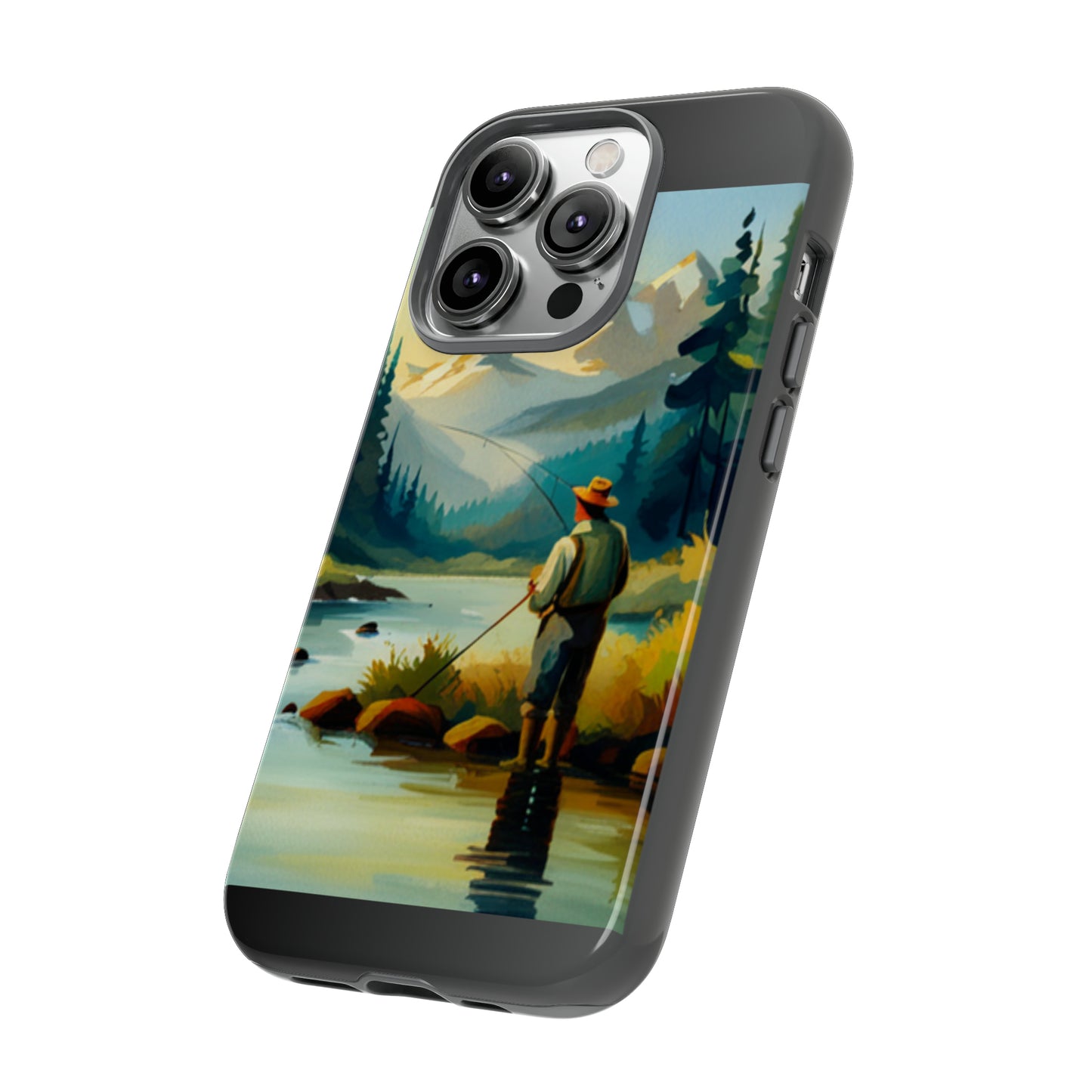 Lakeview Fisherman: 46-Tough Case iPhone series 15 14 13 12 11 X XR XS 8: Google series 7 6 5: Samsung series S23 S22 S21 S20 S10