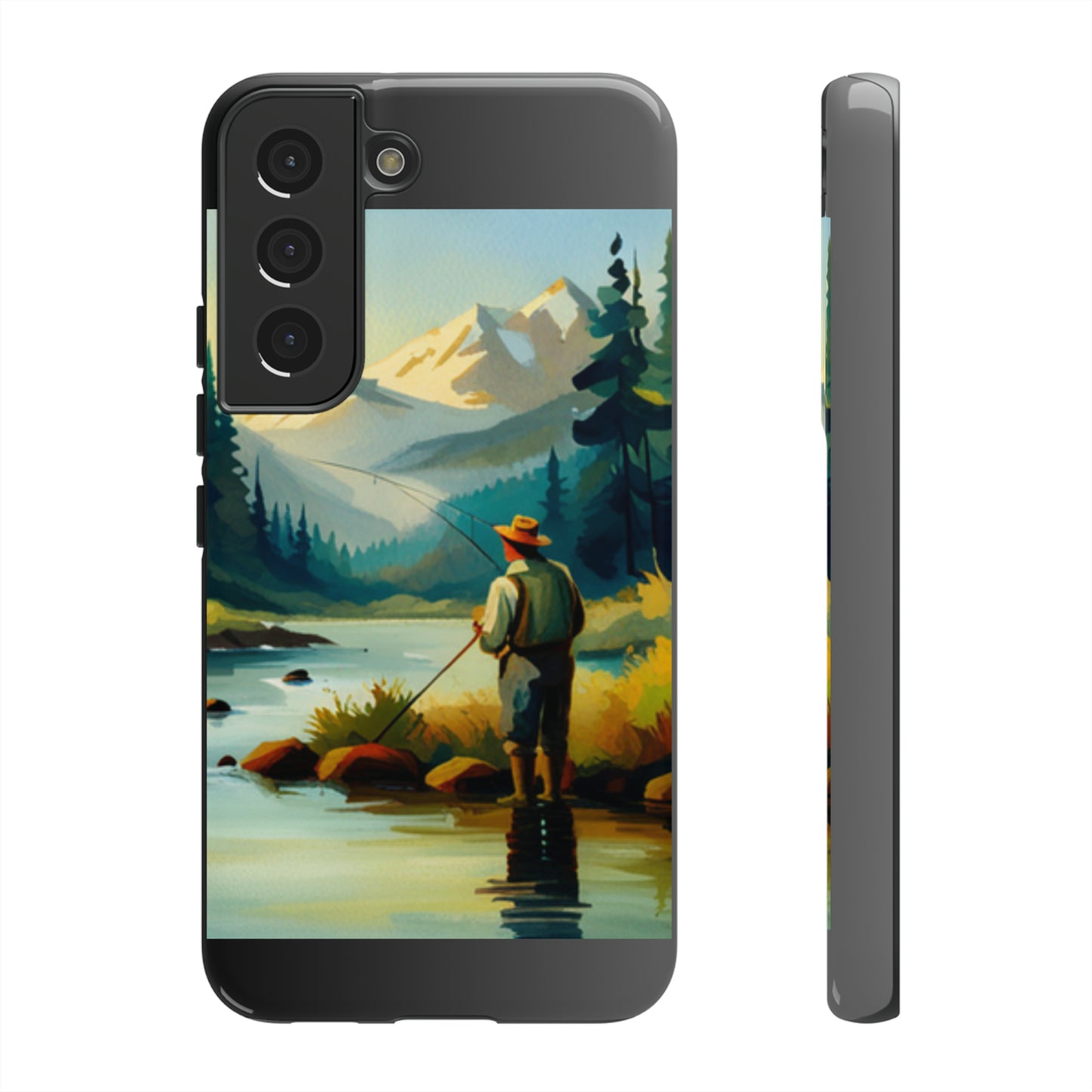 Lakeview Fisherman: 46-Tough Case iPhone series 15 14 13 12 11 X XR XS 8: Google series 7 6 5: Samsung series S23 S22 S21 S20 S10