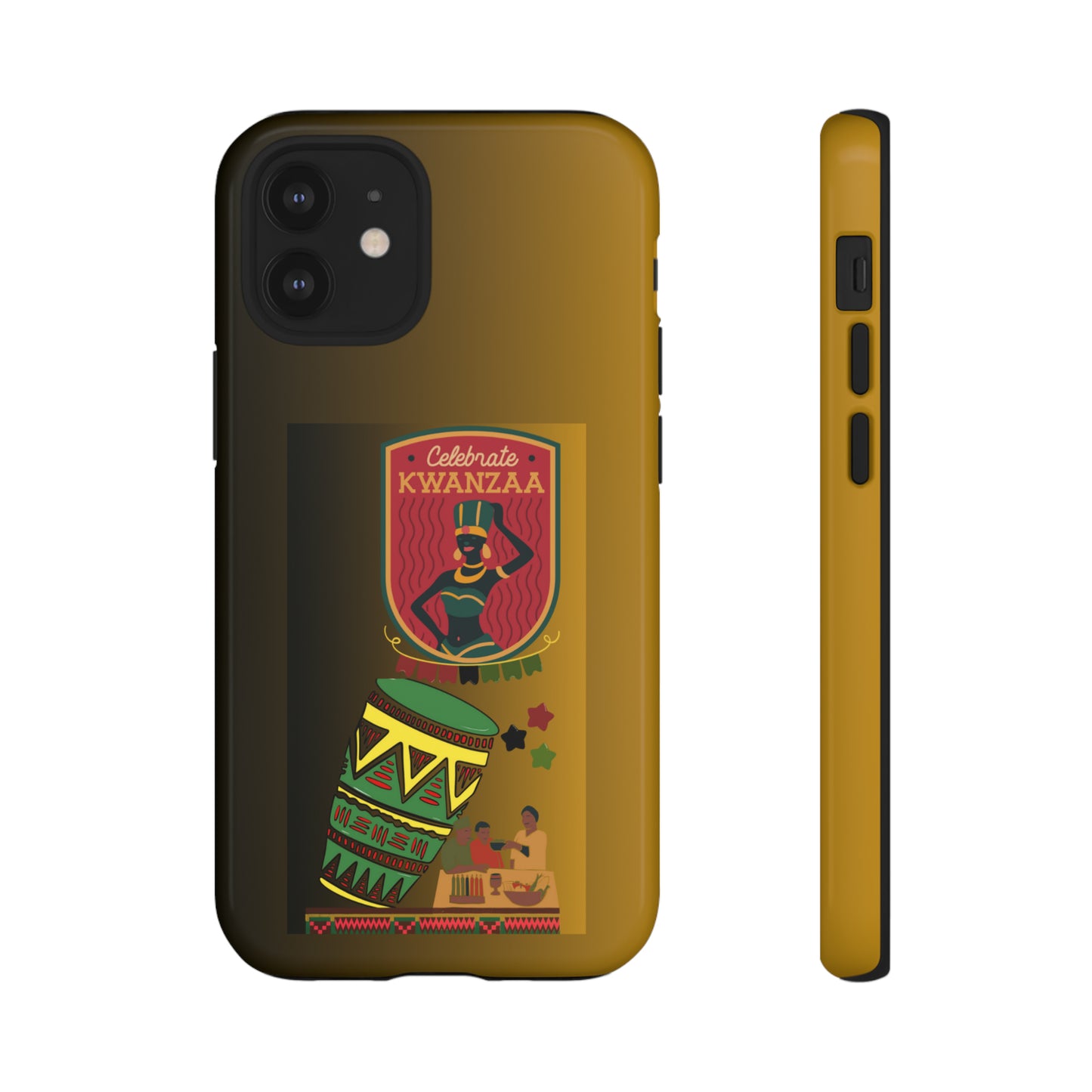 CELEBRATE KWANZAA: 46-Tough Case iPhone series 15 14 13 12 11 X XR XS 8: Google series 7 6 5: Samsung series S23 S22 S21 S20 S10