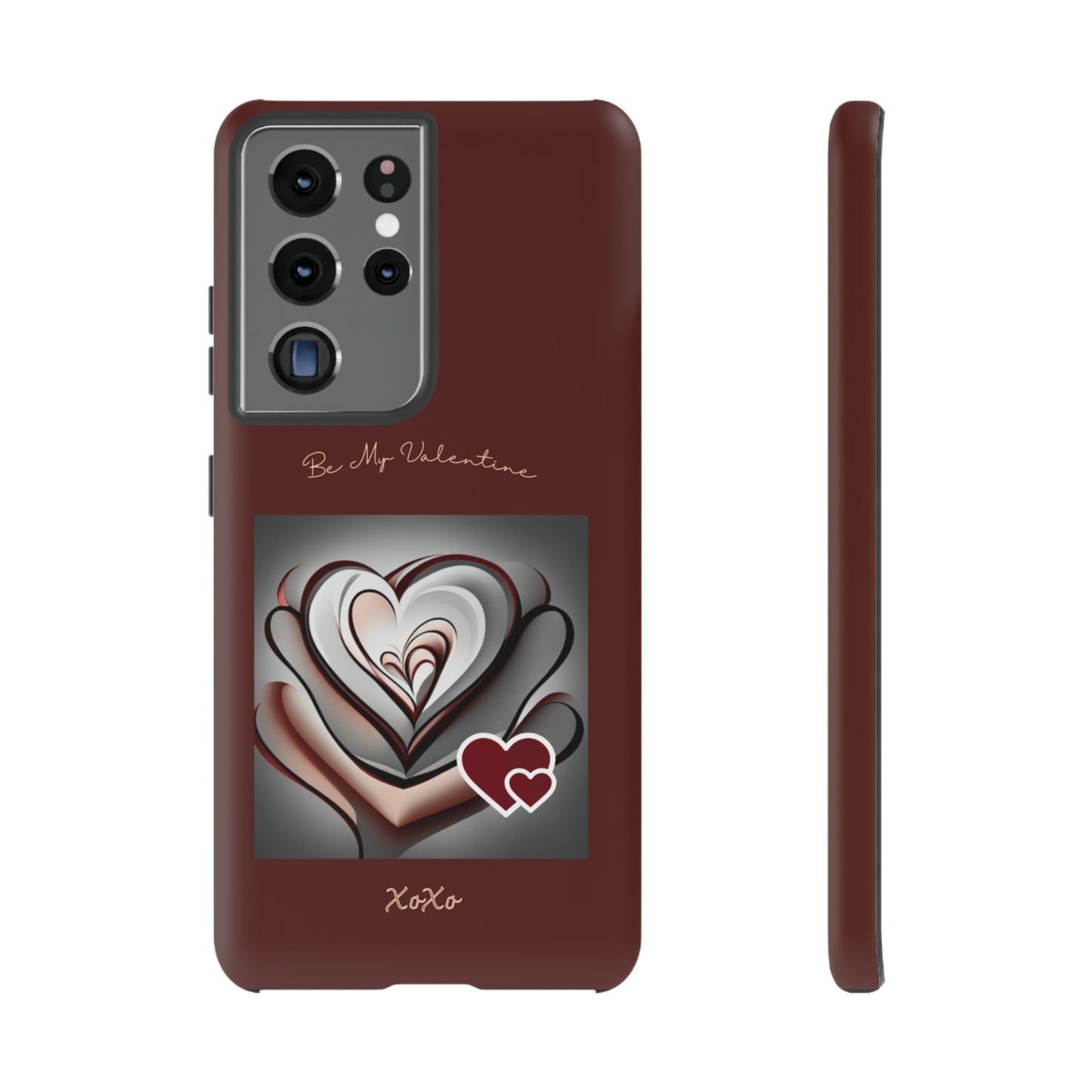 Valentine Triple Heart: 46-Tough Case iPhone series 15 14 13 12 11 X XR XS 8: Google series 7 6 5: Samsung series S23 S22 S21 S20 S10