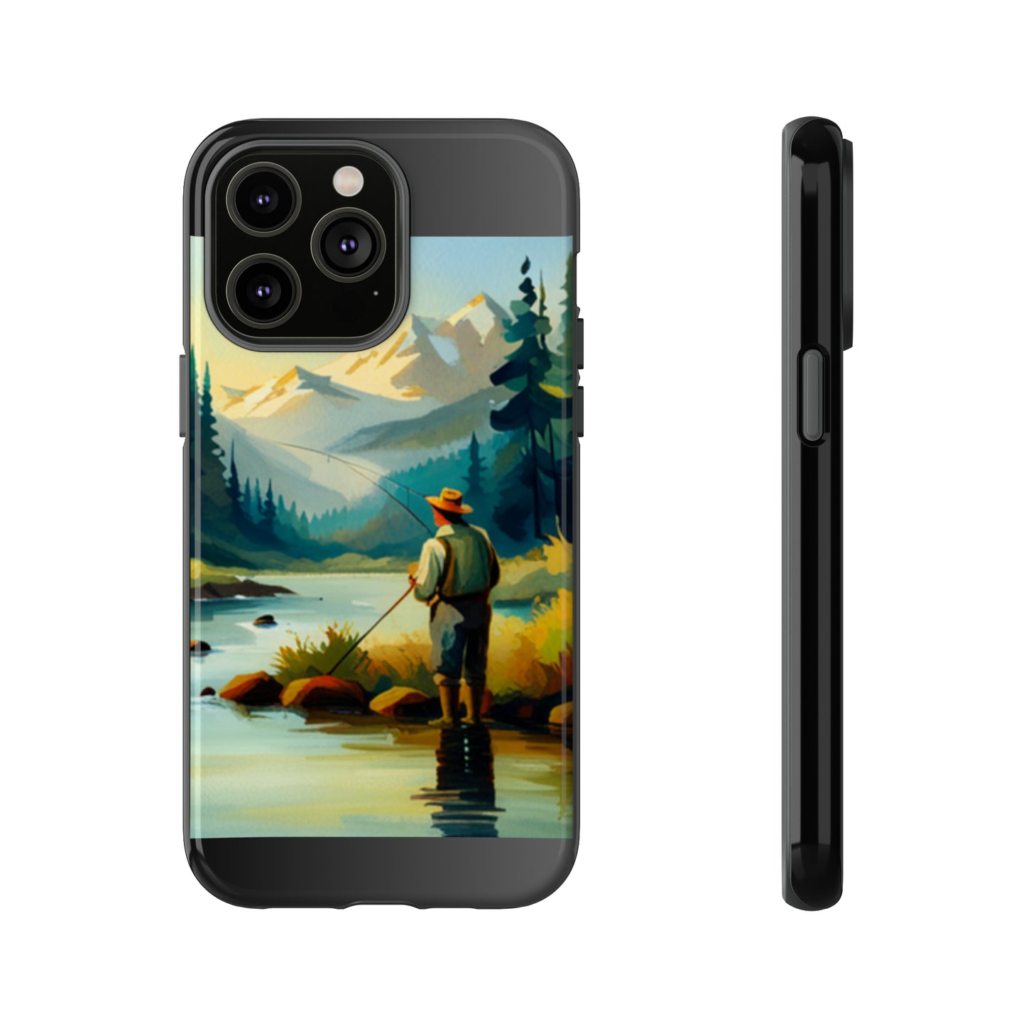 Lakeview Fisherman: 46-Tough Case iPhone series 15 14 13 12 11 X XR XS 8: Google series 7 6 5: Samsung series S23 S22 S21 S20 S10