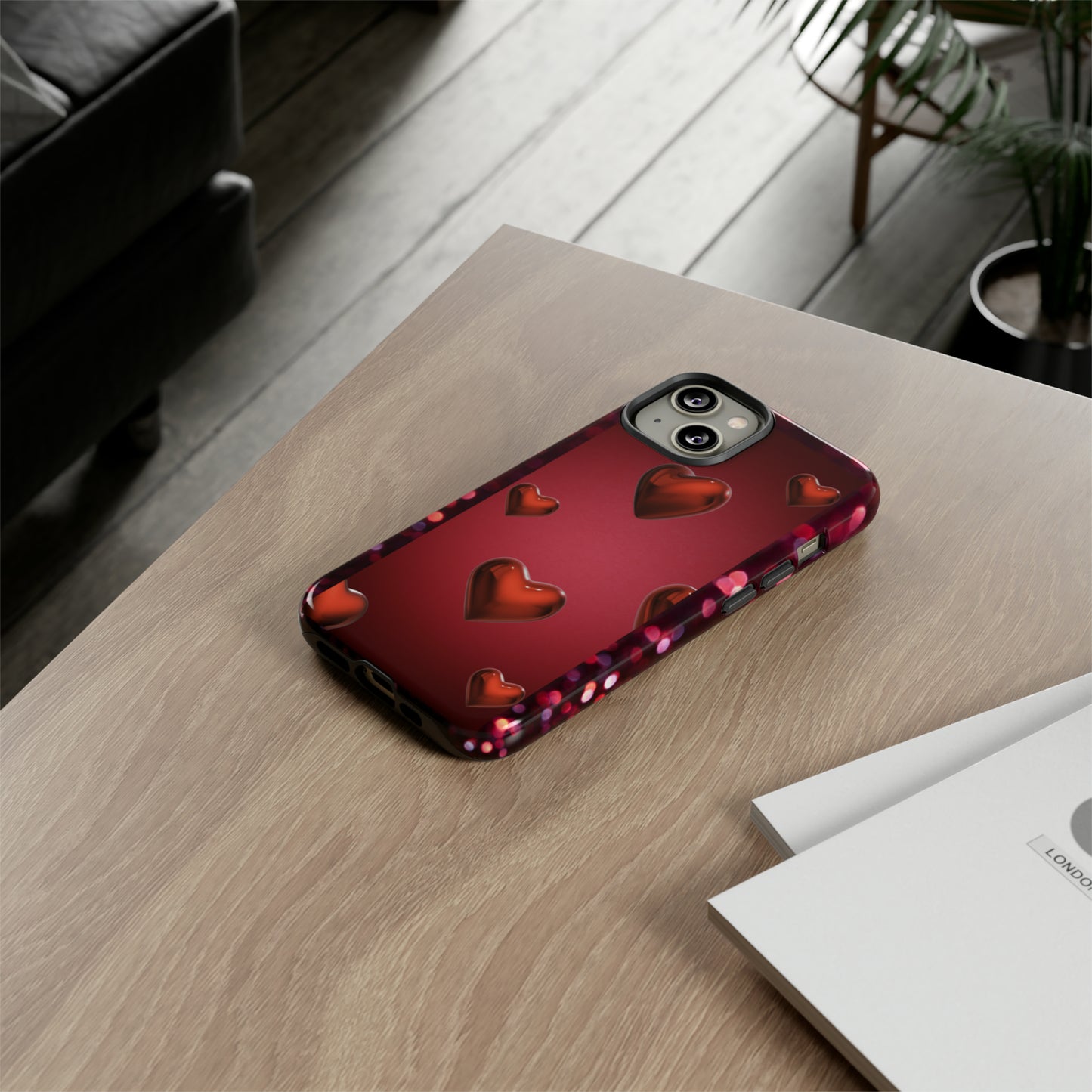 Real Red Valentine: 46-Tough Case iPhone series 15 14 13 12 11 X XR XS 8: Google series 7 6 5: Samsung series S23 S22 S21 S20 S10