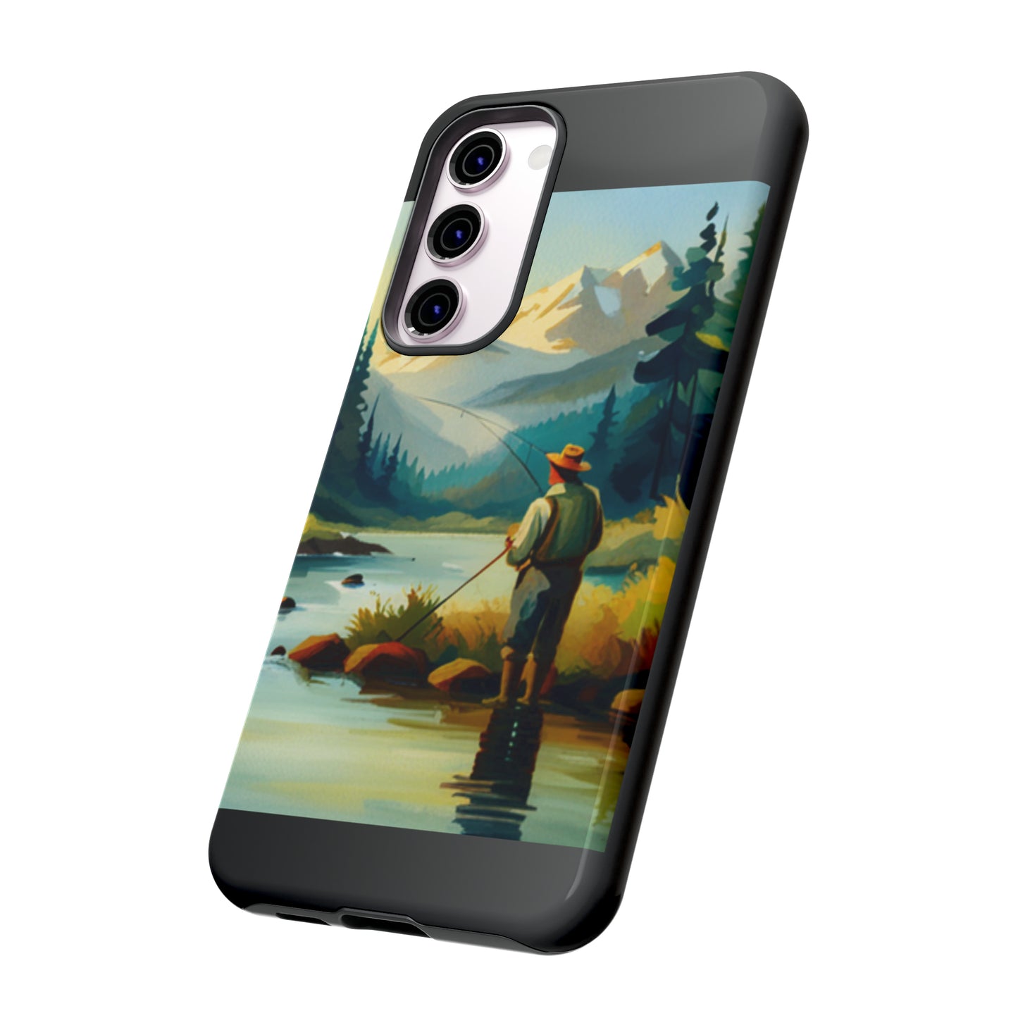 Lakeview Fisherman: 46-Tough Case iPhone series 15 14 13 12 11 X XR XS 8: Google series 7 6 5: Samsung series S23 S22 S21 S20 S10