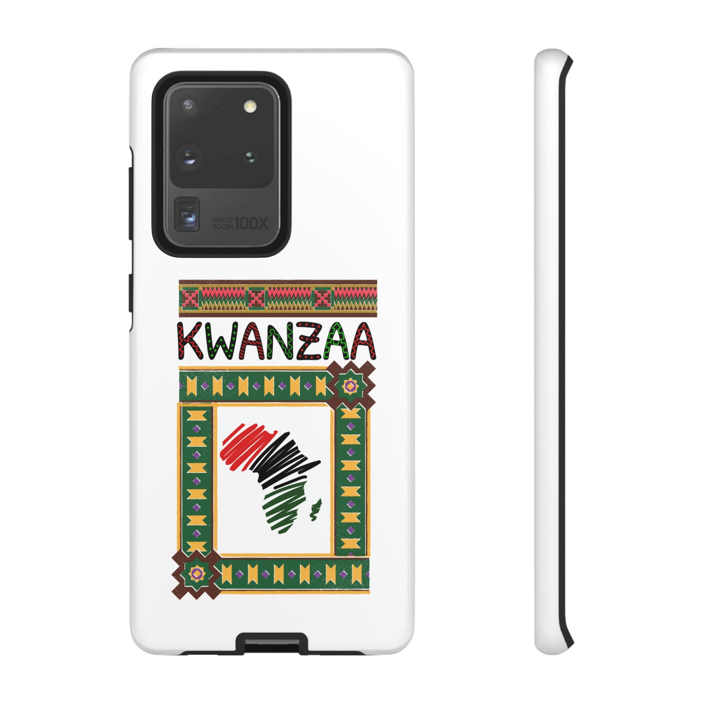 AFRICA KWANZAA: 46-Tough Case iPhone series 15 14 13 12 11 X XR XS 8: Google series 7 6 5: Samsung series S23 S22 S21 S20 S10