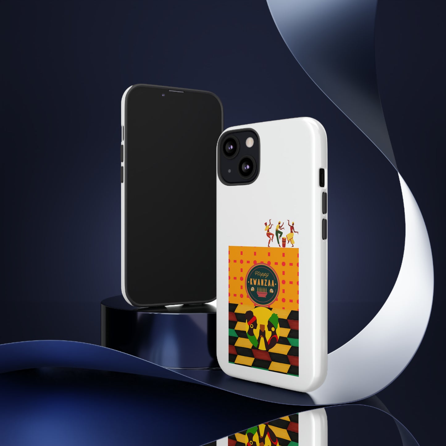 HAPPY KWANZA: 46-Tough Case iPhone series 15 14 13 12 11 X XR XS 8: Google series 7 6 5: Samsung series S23 S22 S21 S20 S10