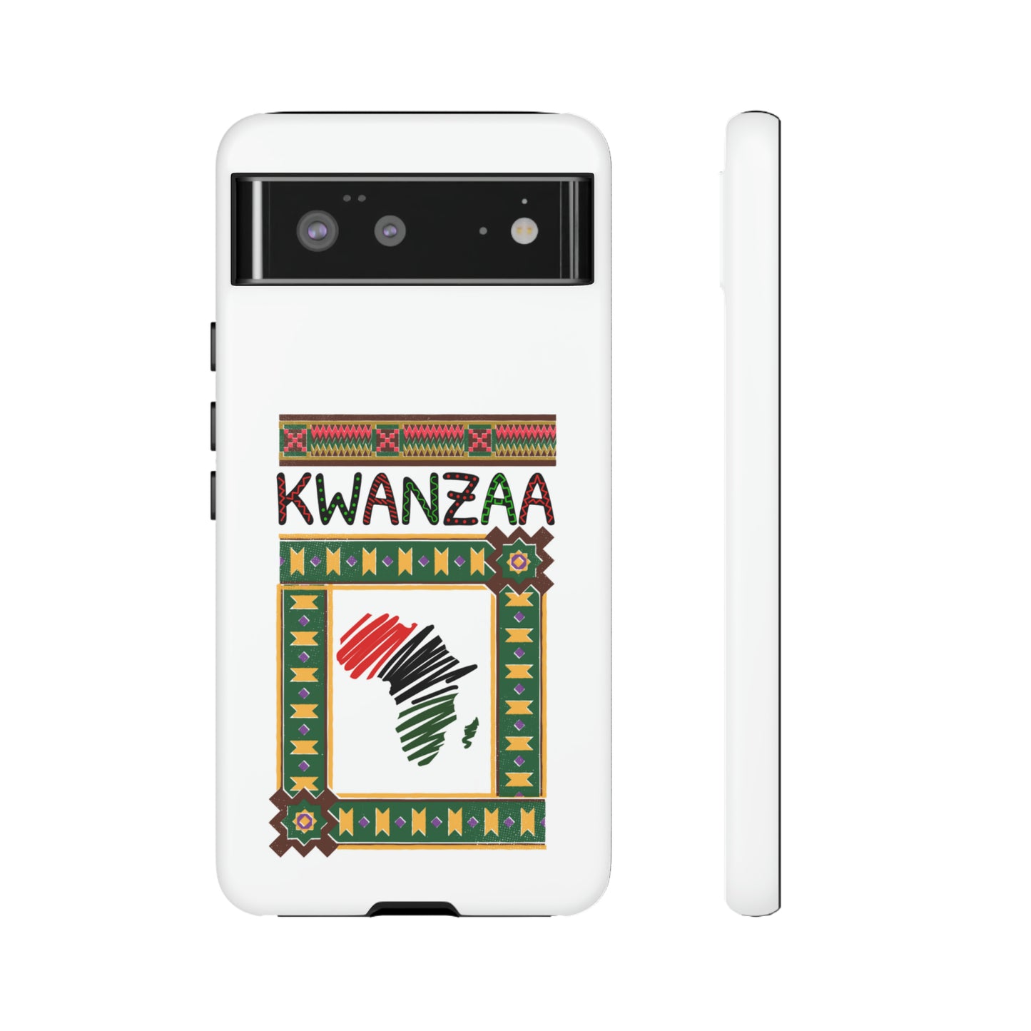 AFRICA KWANZAA: 46-Tough Case iPhone series 15 14 13 12 11 X XR XS 8: Google series 7 6 5: Samsung series S23 S22 S21 S20 S10