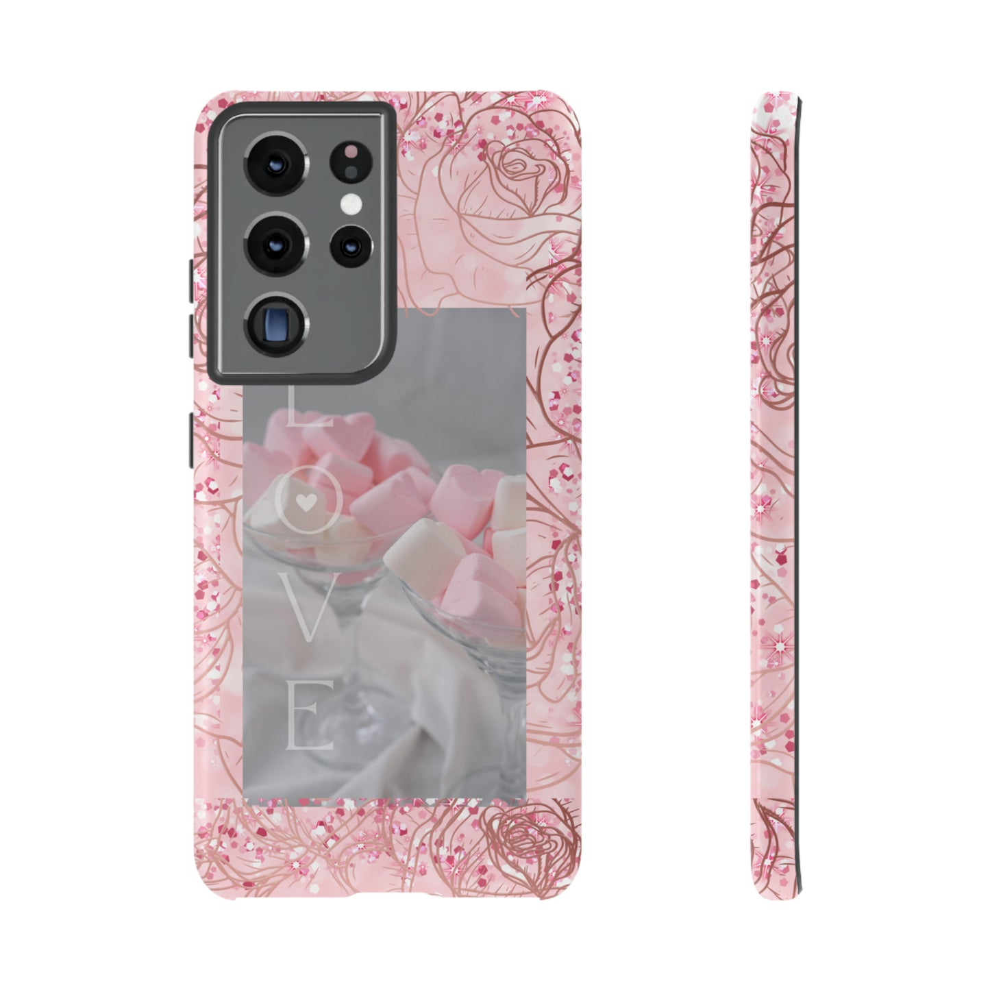 Pink Candy Love: 46-Tough Case iPhone series 15 14 13 12 11 X XR XS 8: Google series 7 6 5: Samsung series S23 S22 S21 S20 S10