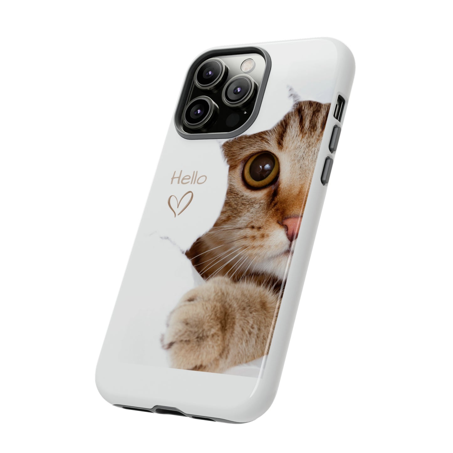 Hey Kitty with white background: 46-Tough Case iPhone series 15 14 13 12 11 X XR XS 8: Google series 7 6 5: Samsung series S23 S22 S21 S20 S10